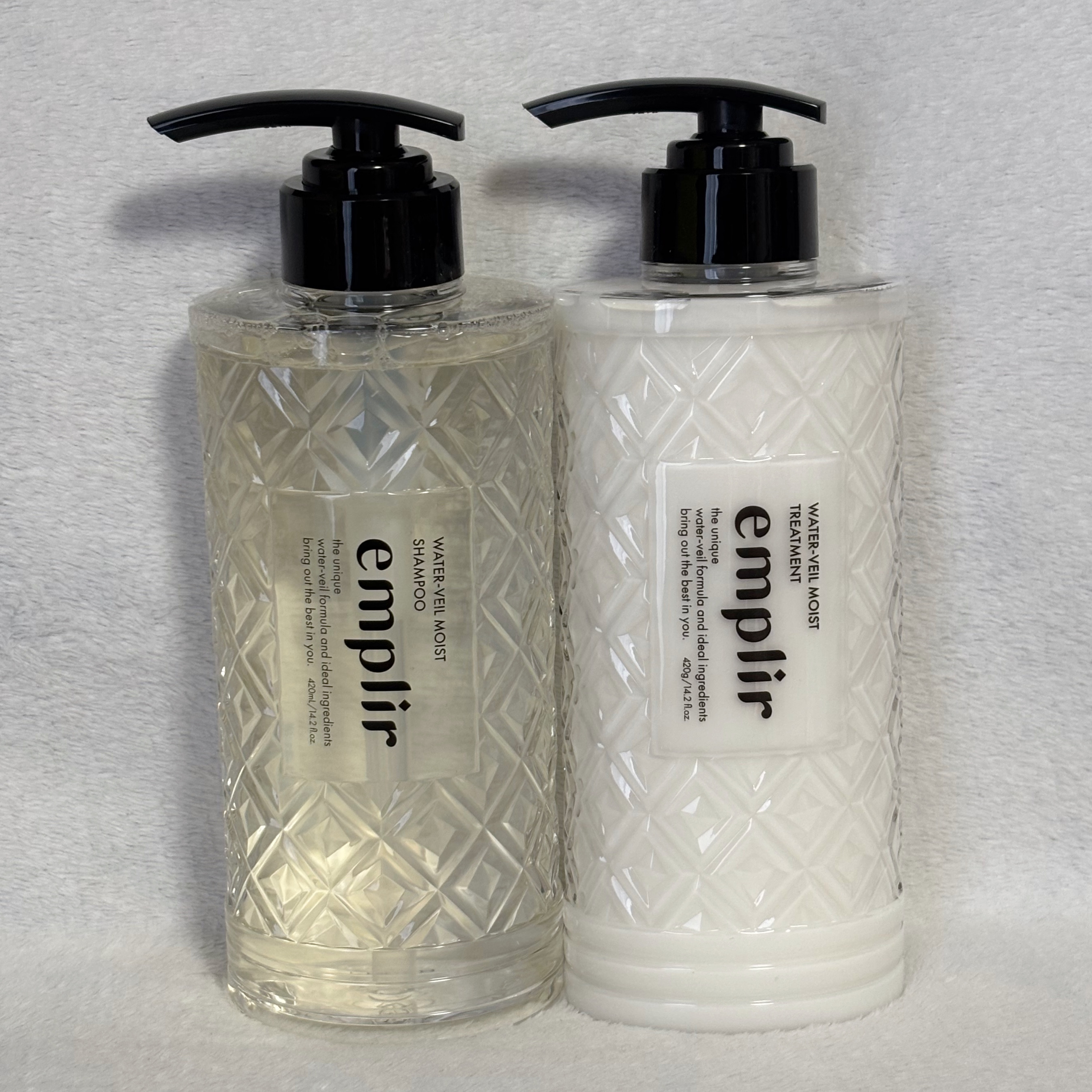 ウォーターベール　モイストシャンプー／トリートメント/emplir/市販シャンプーを使ったクチコミ（2枚目）