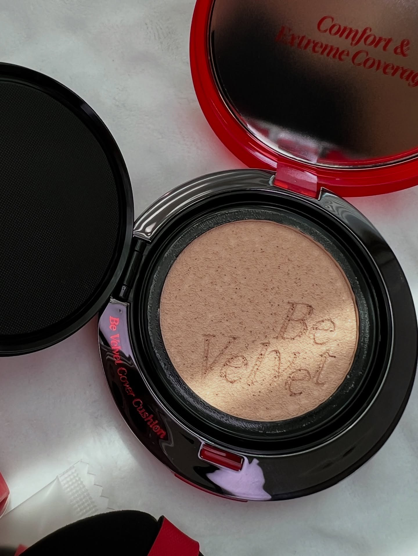 ビーベルベットカバークッション/espoir/クッションファンデーションを使ったクチコミ（2枚目）