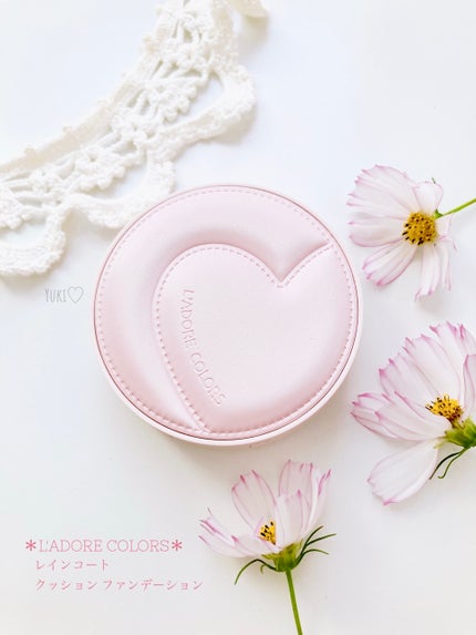 L'ADORE COLORS レインコート クッション ファンデーション/L'adore Colors/クッションファンデーションを使ったクチコミ(1枚目)