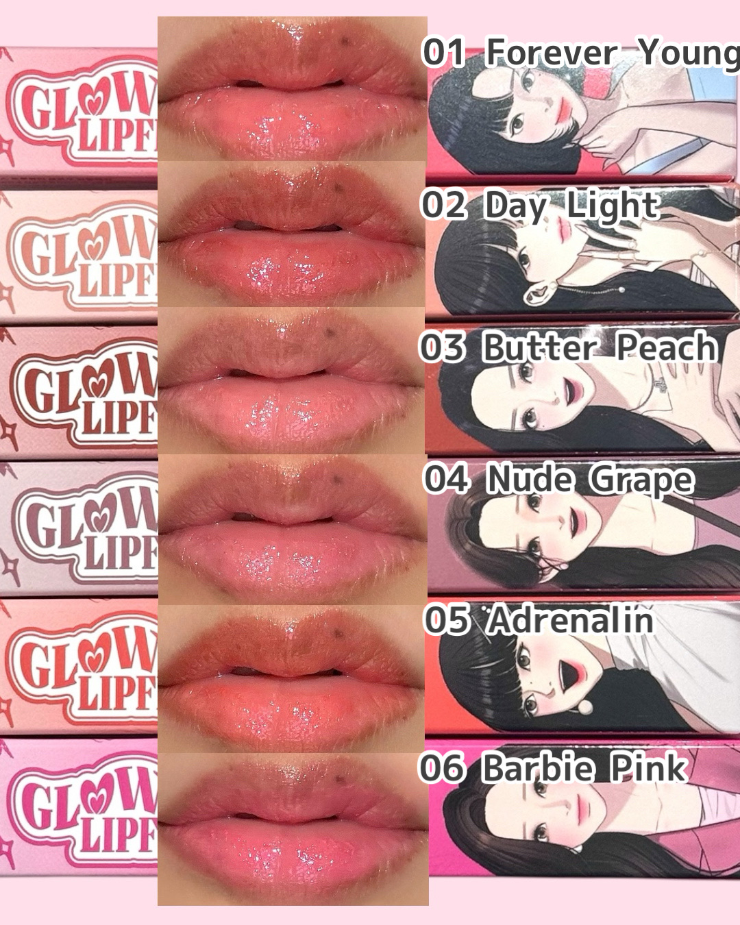 グローリップフラッシュ 02 デイライト/all my things/口紅を使ったクチコミ（3枚目）