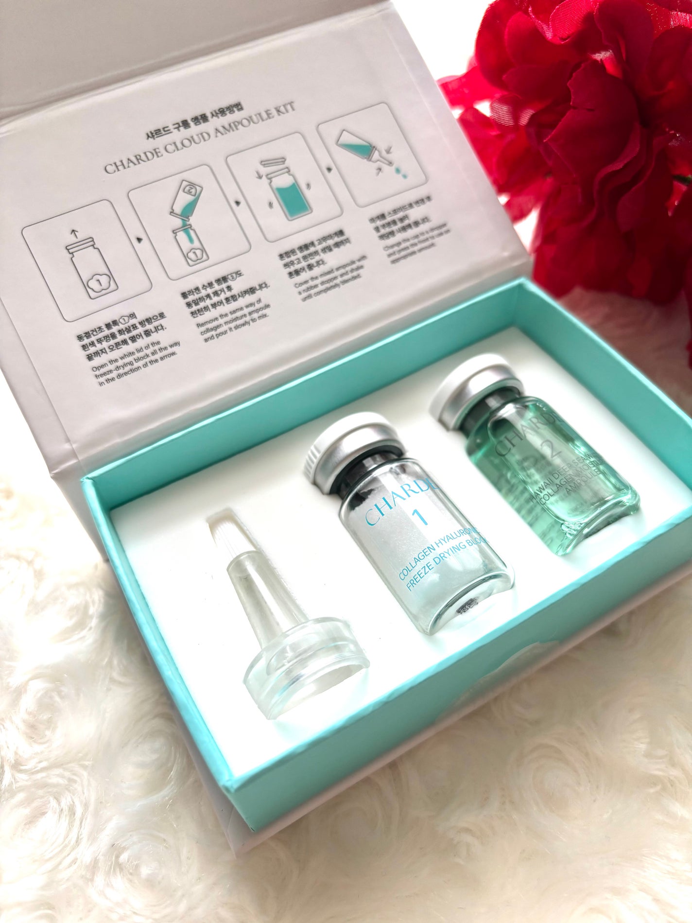 クラウドアンプル 1week キット/CHARDE/美容液を使ったクチコミ(1枚目)