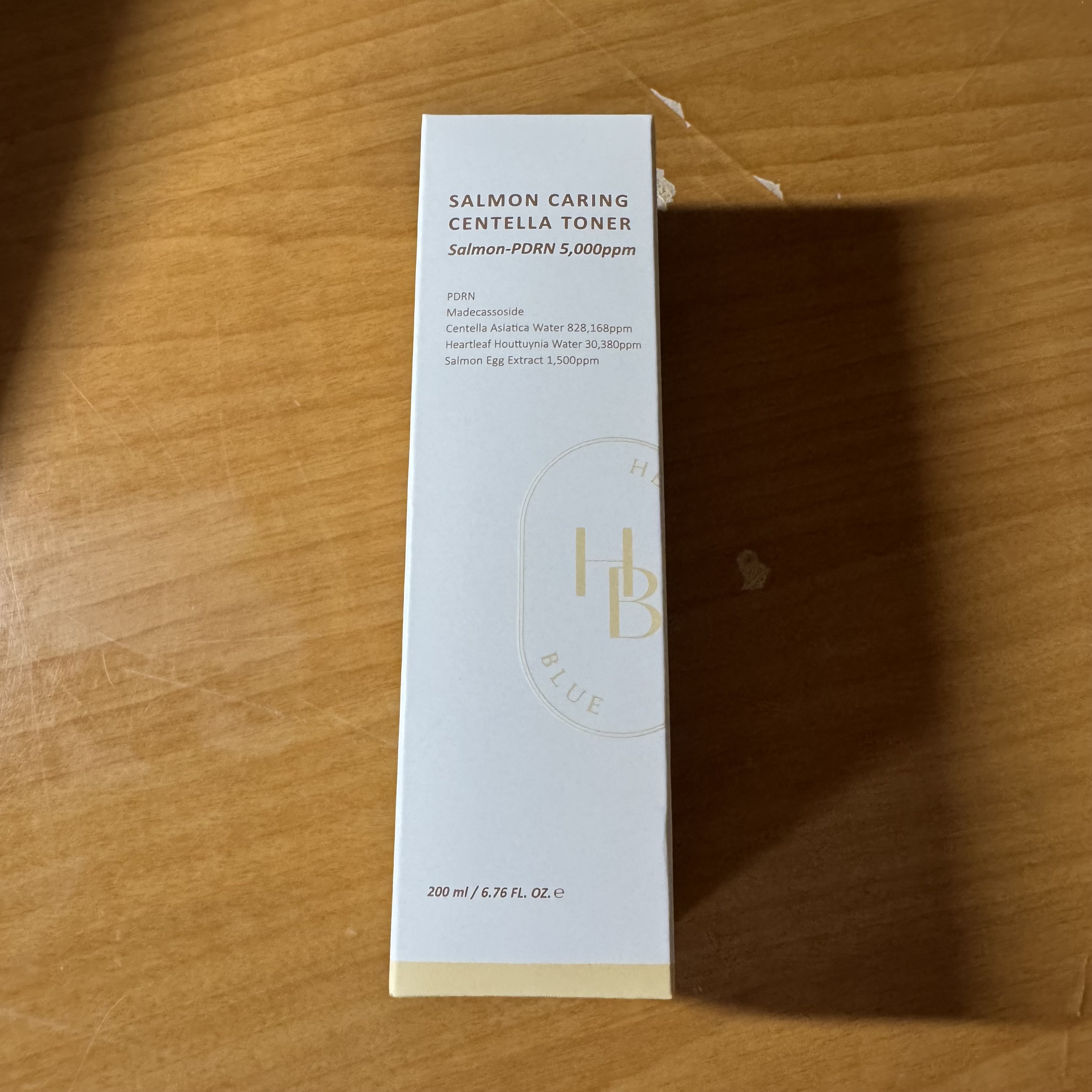 サーモンケアリングセンテラトナー/Heve Blue/化粧水を使ったクチコミ（2枚目）