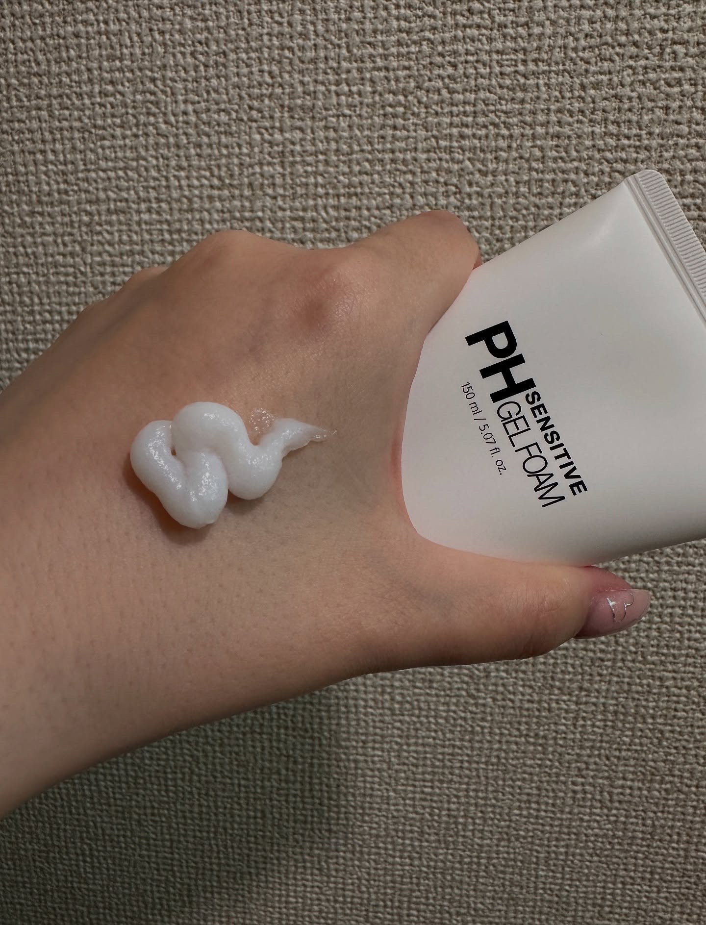 PHセンシティブジェルフォーム/SAM'U/その他洗顔料を使ったクチコミ（2枚目）