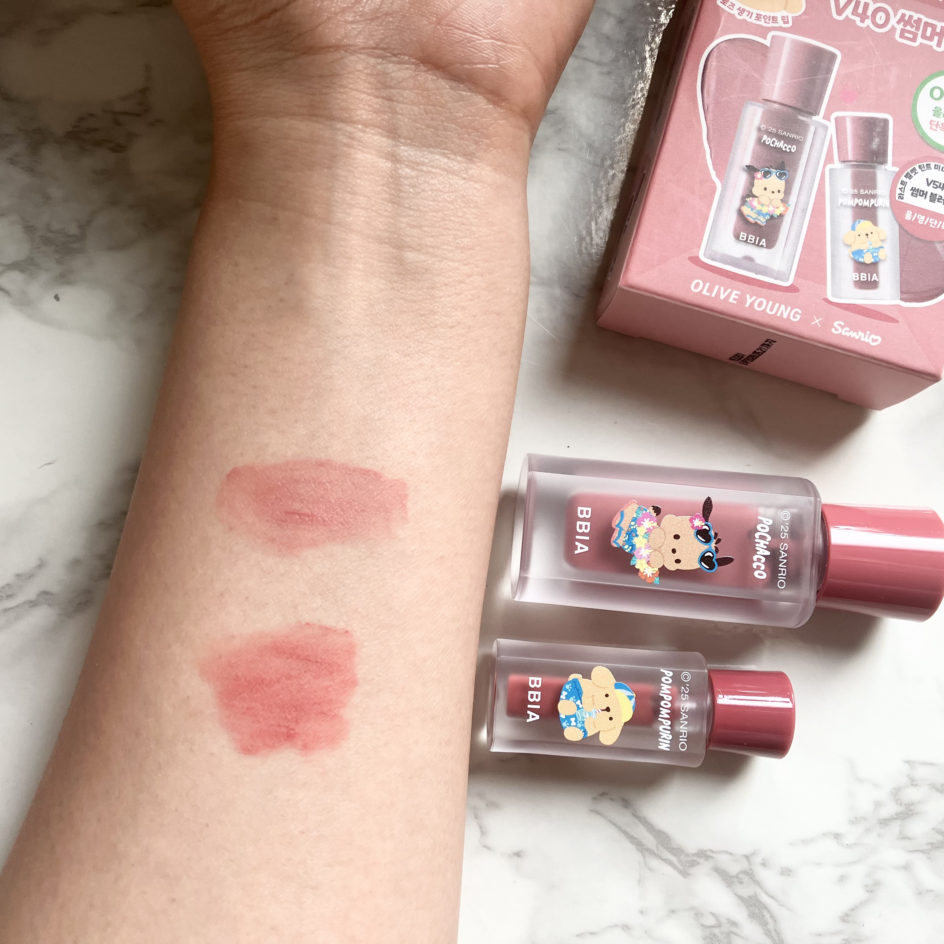 ラストベルベットティント V40 サマーローズ/BBIA/リップティントを使ったクチコミ（3枚目）