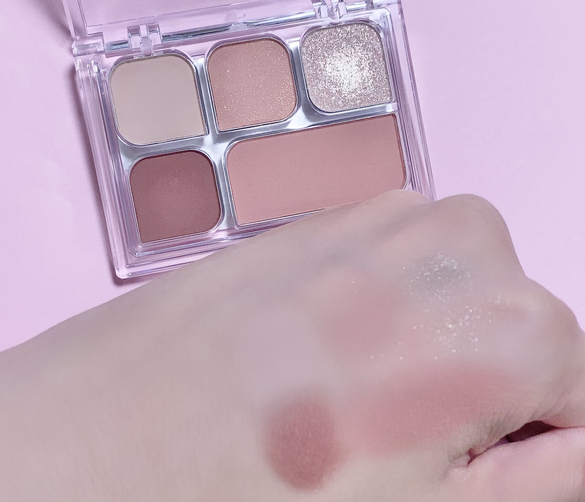 マイモーメントアイパレット/COSNORI/アイシャドウパレットを使ったクチコミ（3枚目）