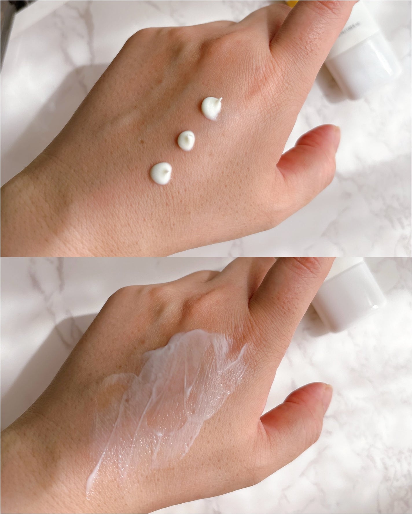 スキンバリアモイスチャーサンクリーム/Ongredients/日焼け止めクリームを使ったクチコミ(3枚目)