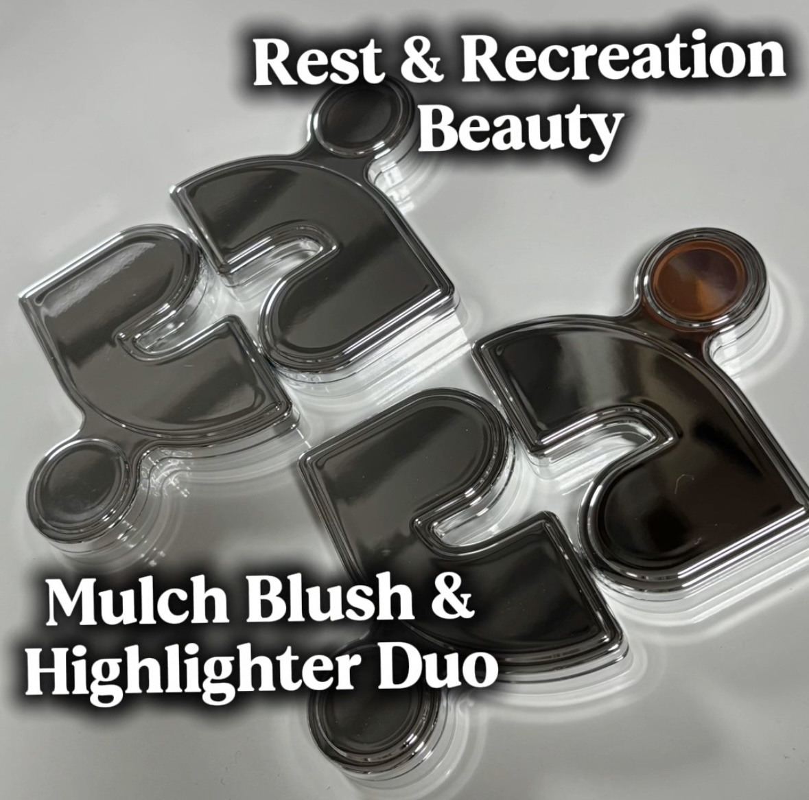 マルチブラッシュアンドハイライターデュオ/Rest & Recreation BEAUTY/ジェル・クリームチークを使ったクチコミ（2枚目）