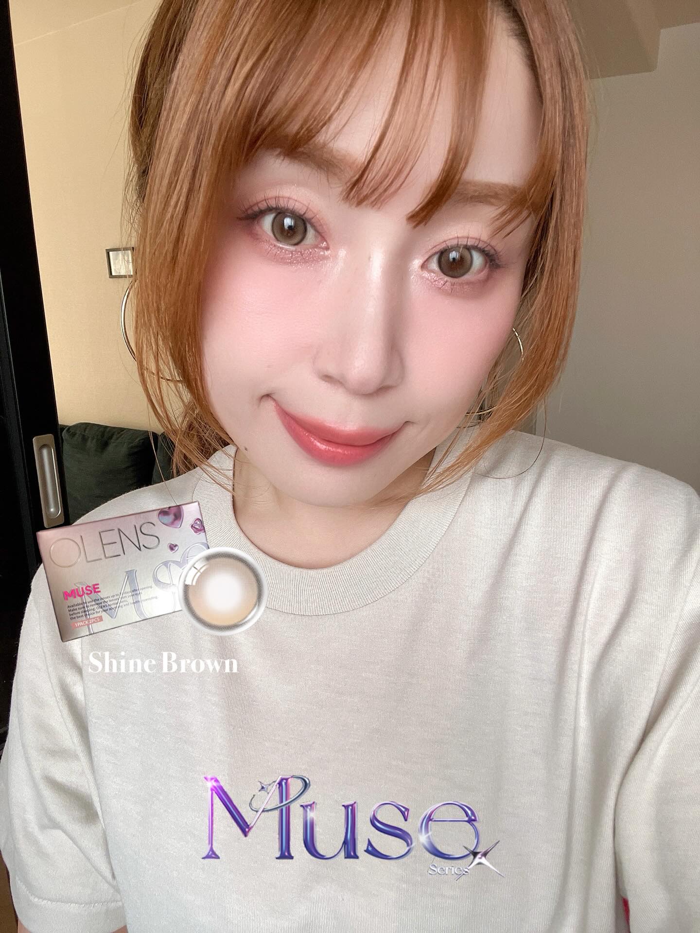 MUSE 1month/OLENS/１ヶ月（１MONTH）カラコンを使ったクチコミ（1枚目）