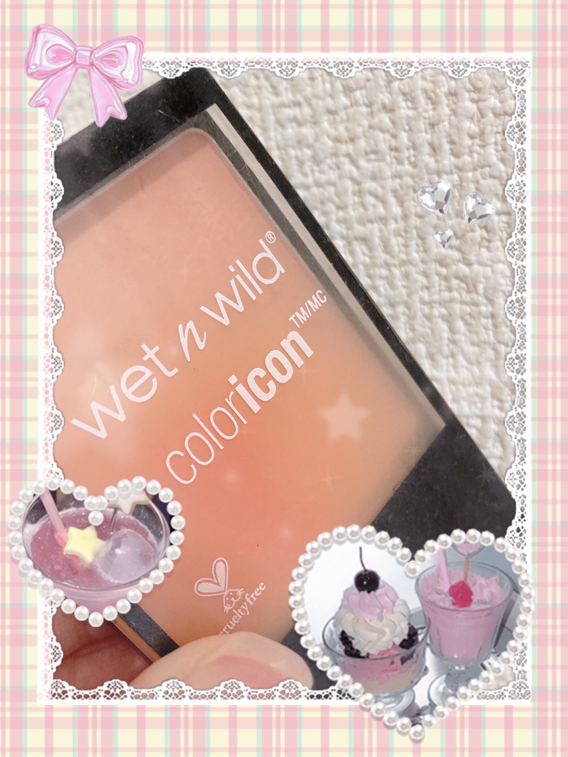 Color Icon Blush/wet 'n' wild/パウダーチークを使ったクチコミ（1枚目）