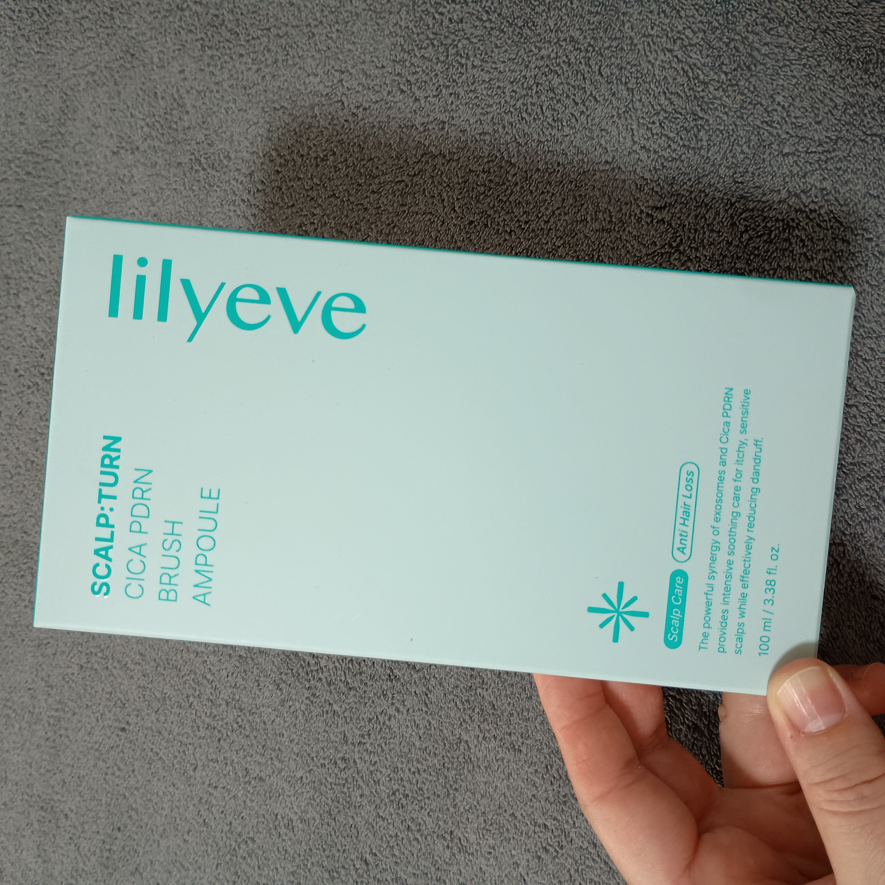 スカルプターンヘアアンプル/リリーイブ/頭皮ローションを使ったクチコミ（2枚目）