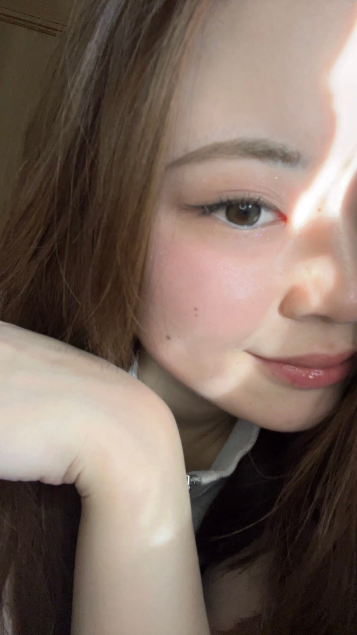 シェイクドロップチーク/MilleFée/リキッドチークを使ったクチコミ(4枚目)