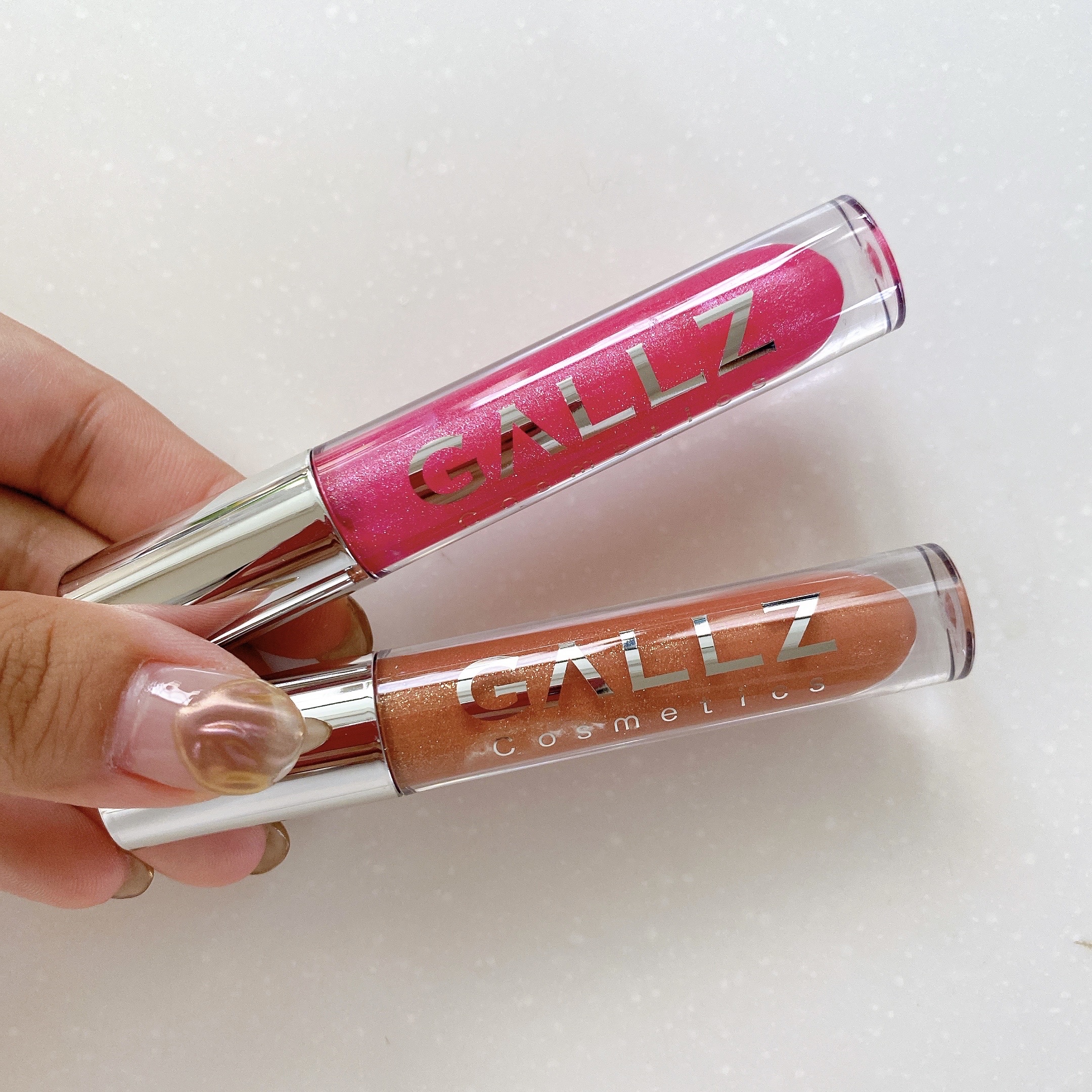 フラッシュ映えグロス 03雅BEIGE/ギャルズ コスメティックス/リップグロスを使ったクチコミ（1枚目）