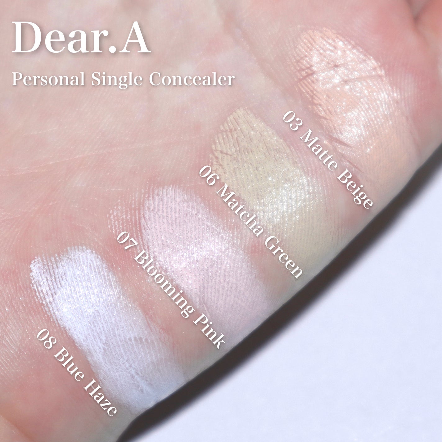 パーソナルシングルコンシーラー/Dear.A/パレットコンシーラーを使ったクチコミ(4枚目)