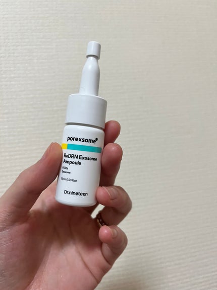 ReDRNエクソソームアンプル/Dr.nineteen/美容液を使ったクチコミ(1枚目)