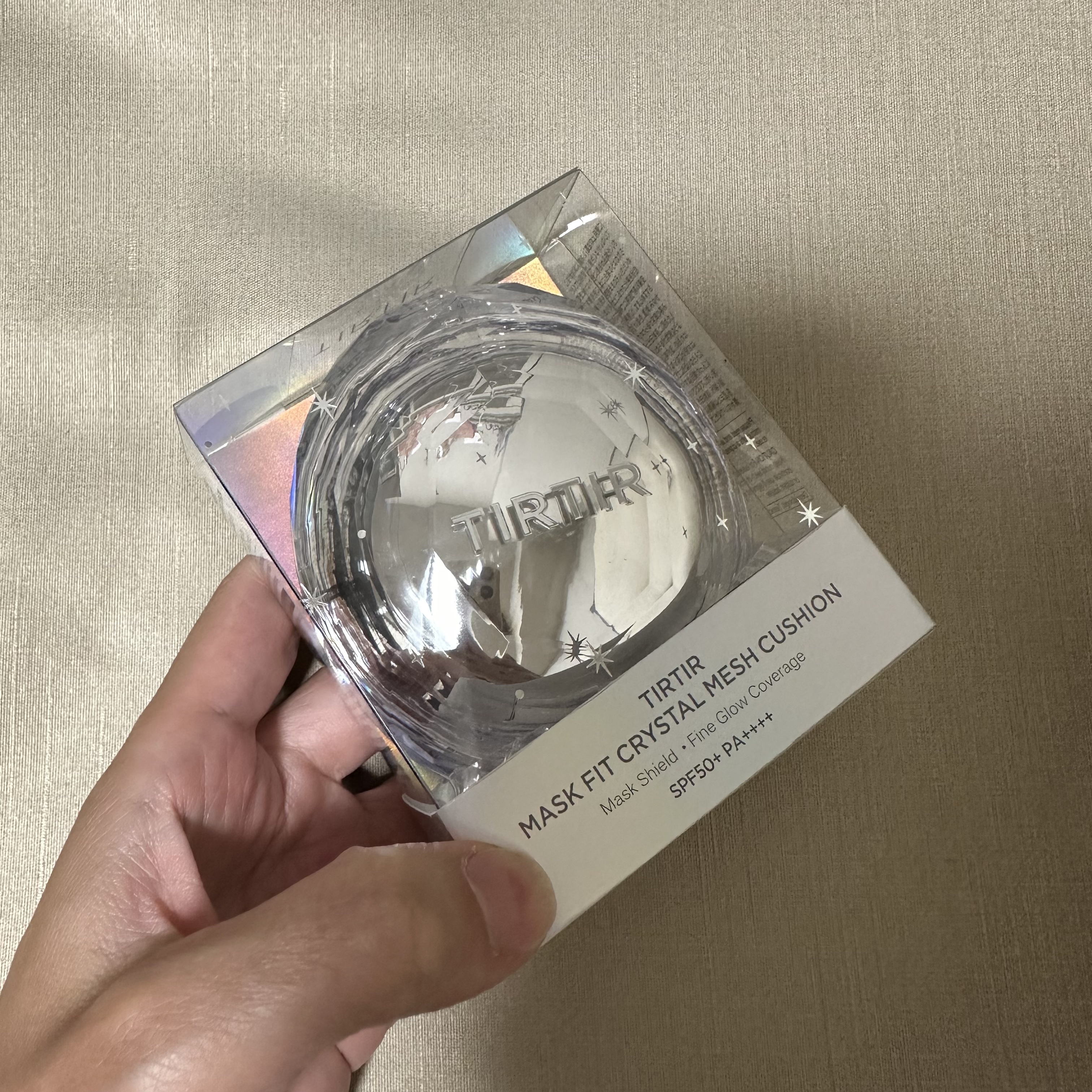 マスクフィット クリスタルメッシュクッション/TIRTIR(ティルティル)/クッションファンデーションを使ったクチコミ（1枚目）