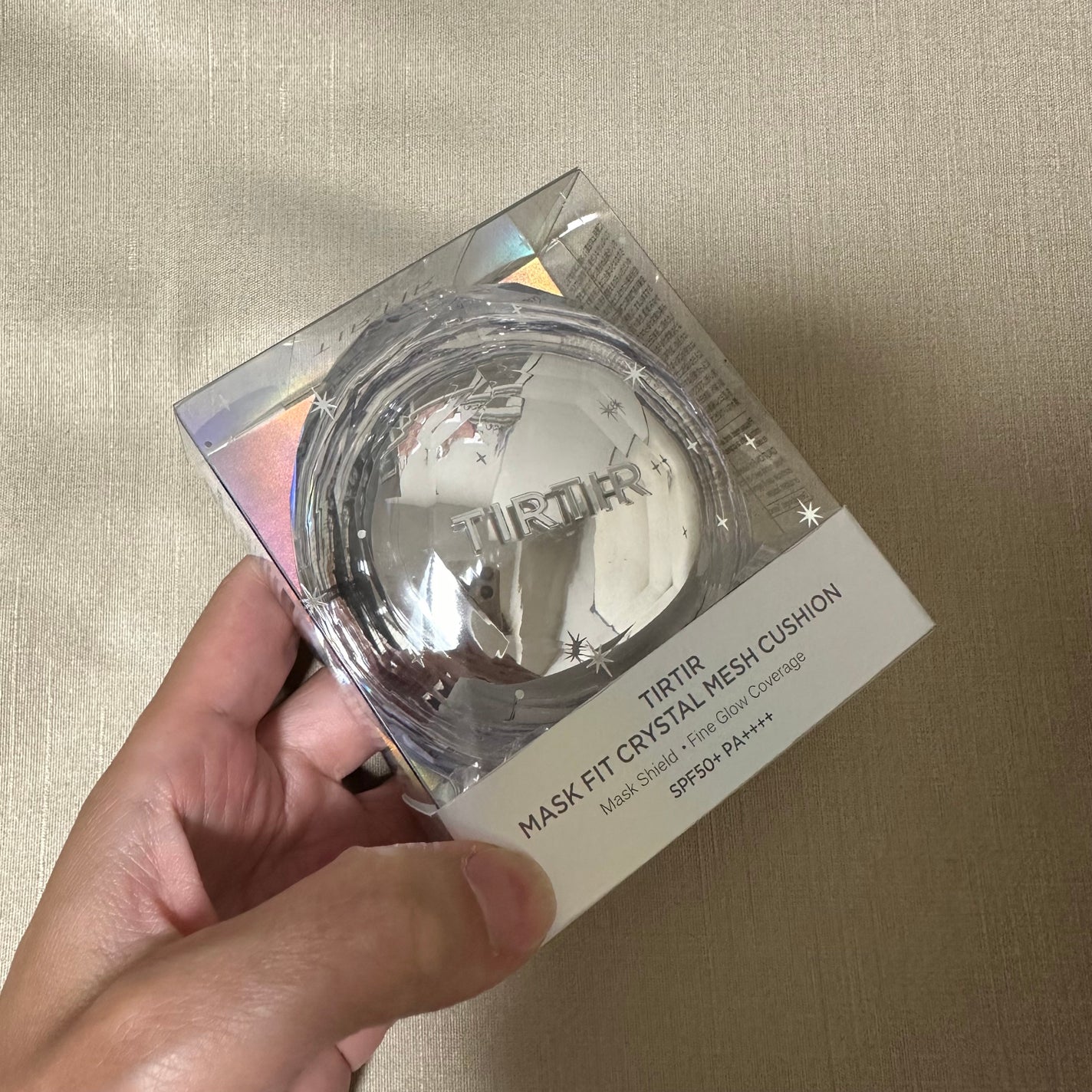 マスクフィット クリスタルメッシュクッション/TIRTIR(ティルティル)/クッションファンデーションを使ったクチコミ(1枚目)