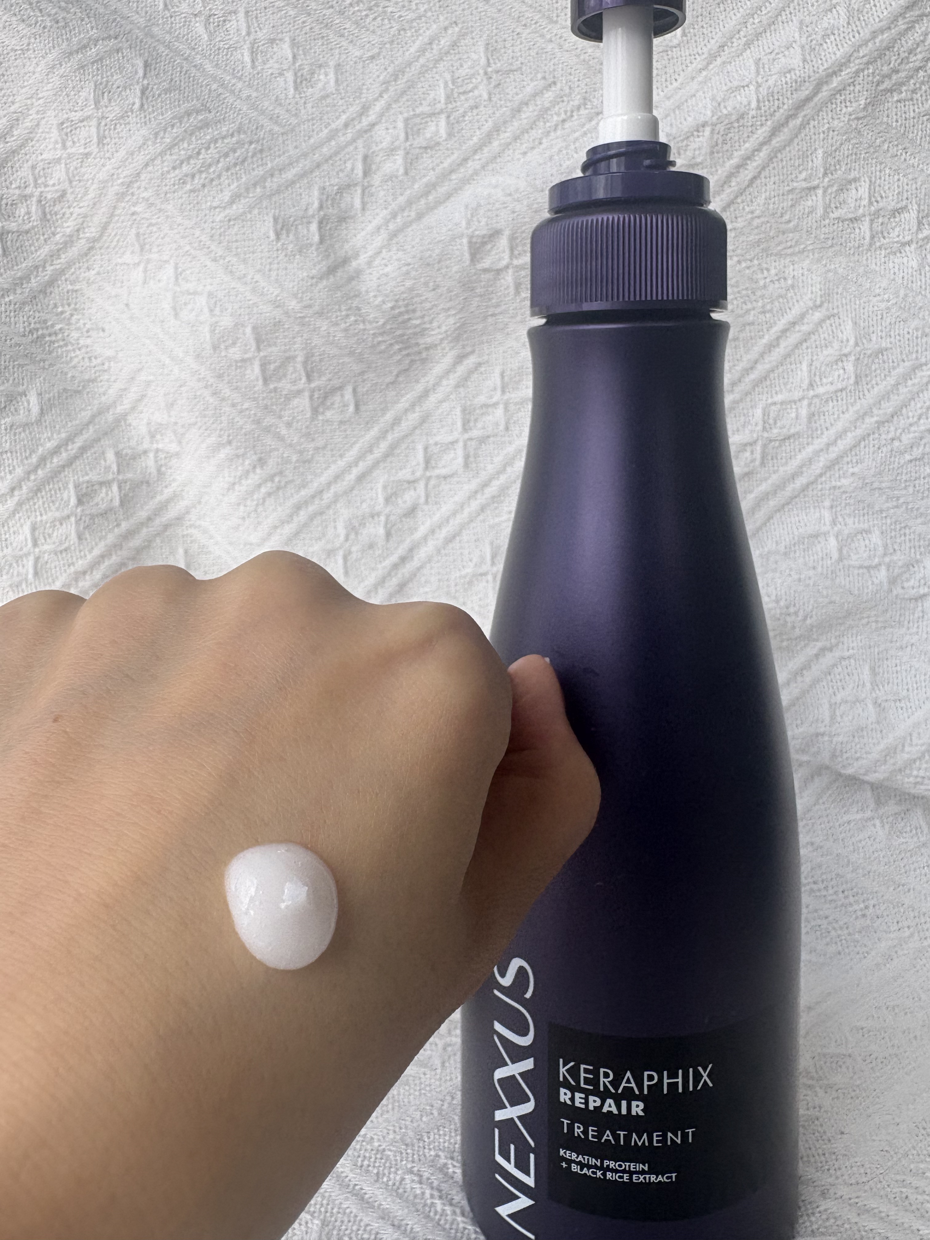 ネクサス ケラフィックスリペア シャンプー/トリートメント/NEXXUS(ネクサス)/市販シャンプーを使ったクチコミ（3枚目）