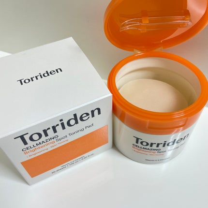 セルメイジング ビタC ブライトニングパッド/Torriden/トナーパッドを使ったクチコミ(2枚目)