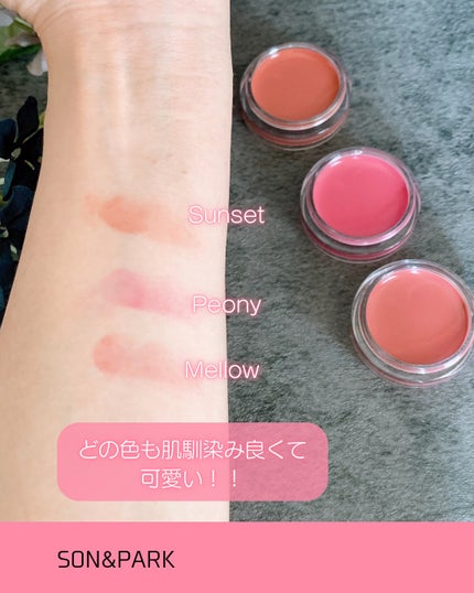 Arti Spread Color Balm/SON&PARK/リップグロスを使ったクチコミ(4枚目)