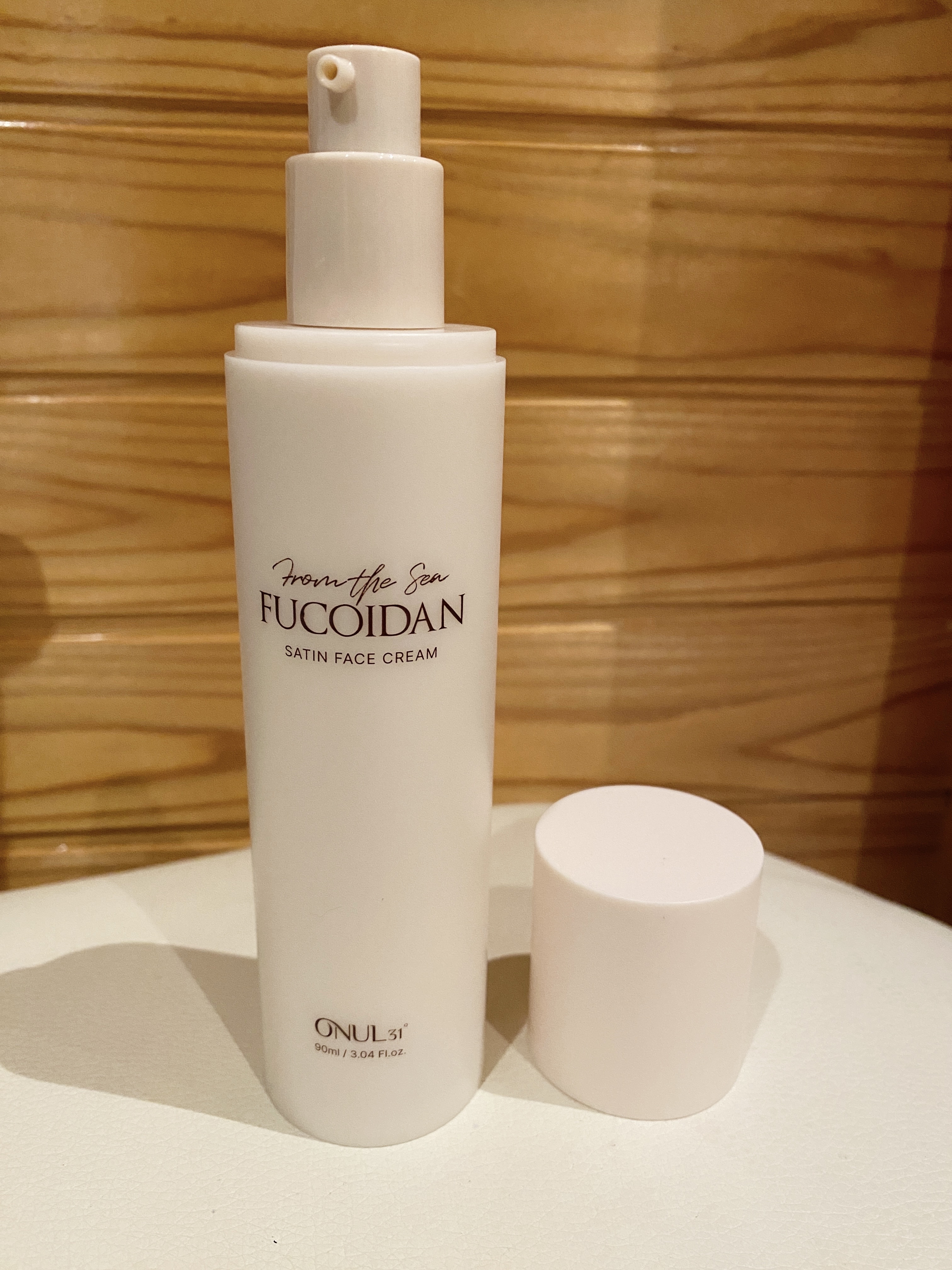 フコイダンサテンフェイスクリーム/ONUL31/フェイスクリームを使ったクチコミ（2枚目）