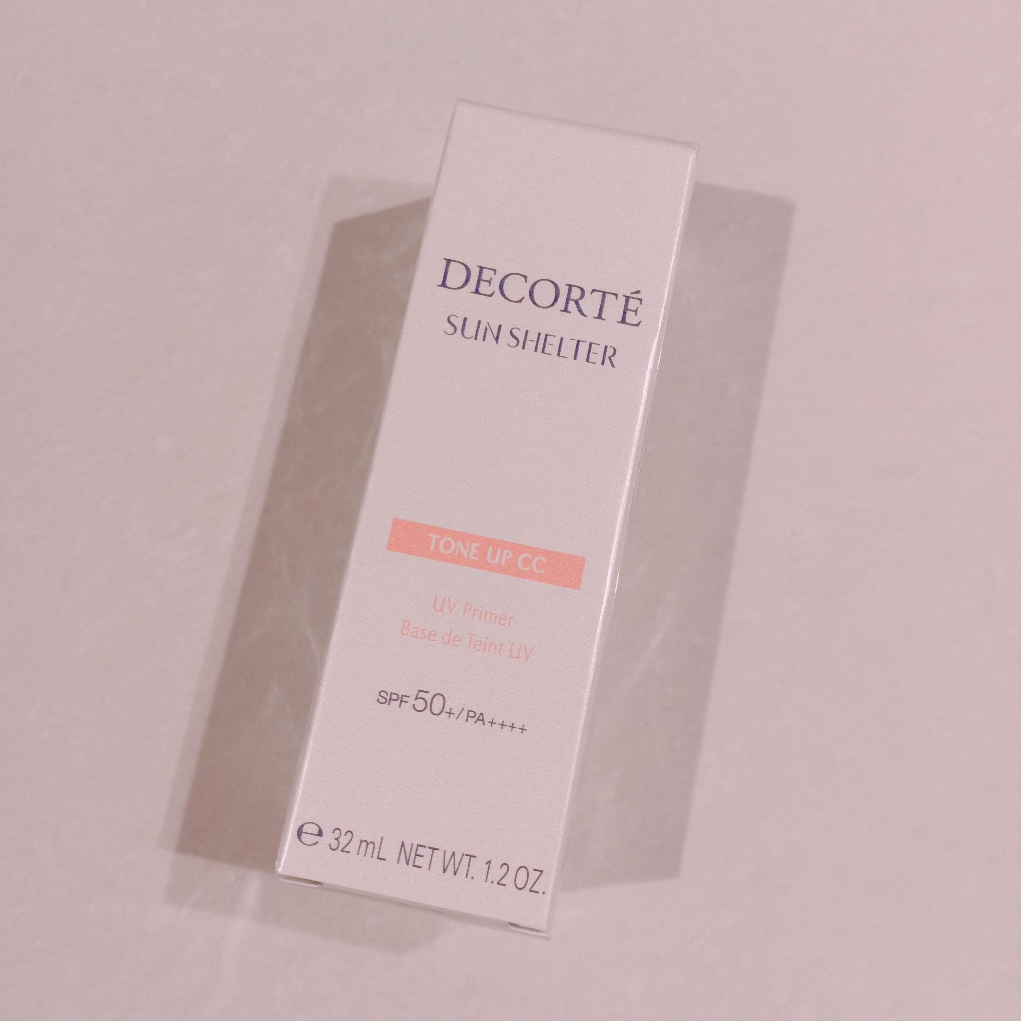 DECORTÉ サンシェルター　マルチ プロテクション　トーンアップＣＣのクチコミ「DECORTÉ
サンシェルター マルチ プロテクション トーンアップＣＣ
──────────.....」（1枚目）