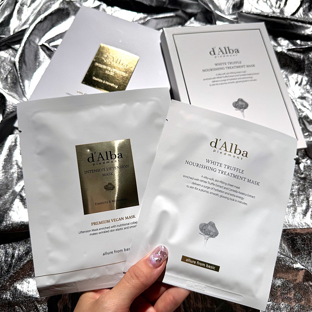 ホワイトトリュフナリシングトリートメントマスク/ダルバ/シートマスク・パックを使ったクチコミ(2枚目)