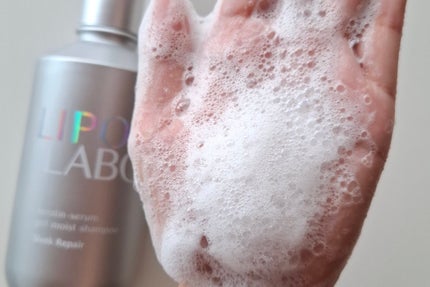 リポ ラボ ケラチンセラム ジェルモイスト シャンプー /トリートメントスリークリペア*/LIPO LABO/市販シャンプーを使ったクチコミ(3枚目)