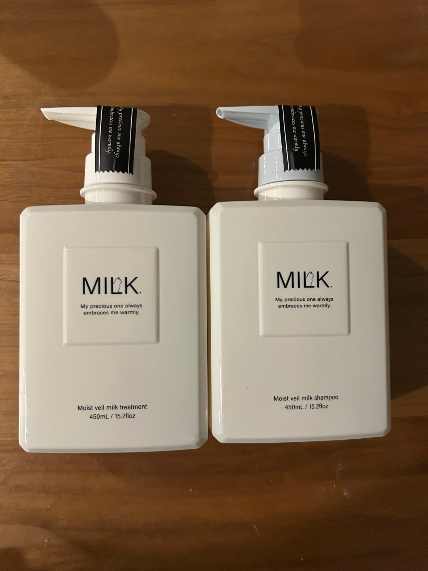 モイストヴェール シャンプー/トリートメント<無香料>/MILK./市販シャンプーを使ったクチコミ(1枚目)