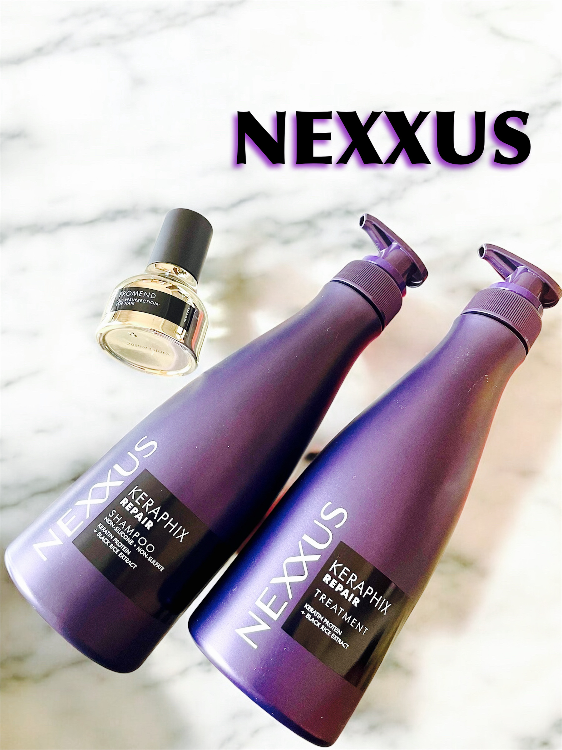ネクサス プロメンド オイルリザレクション ヘアオイル/NEXXUS(ネクサス)/ヘアオイルを使ったクチコミ（1枚目）