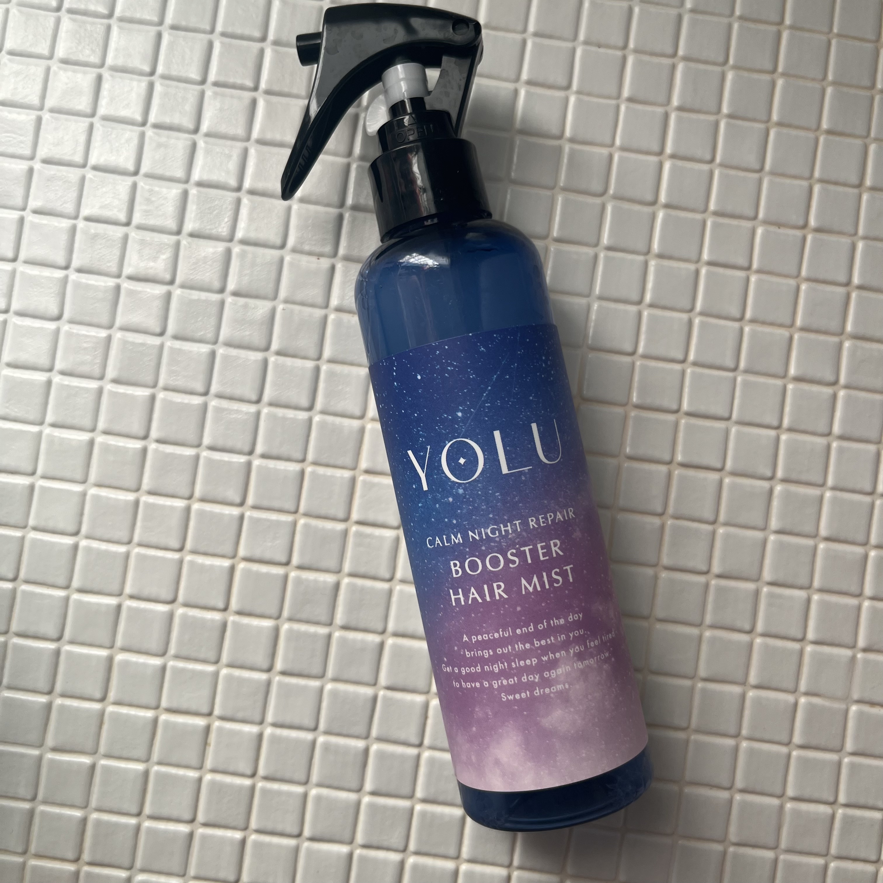 ヨル　カームナイトリペアブースターヘアミスト/YOLU/ヘアミストを使ったクチコミ（1枚目）