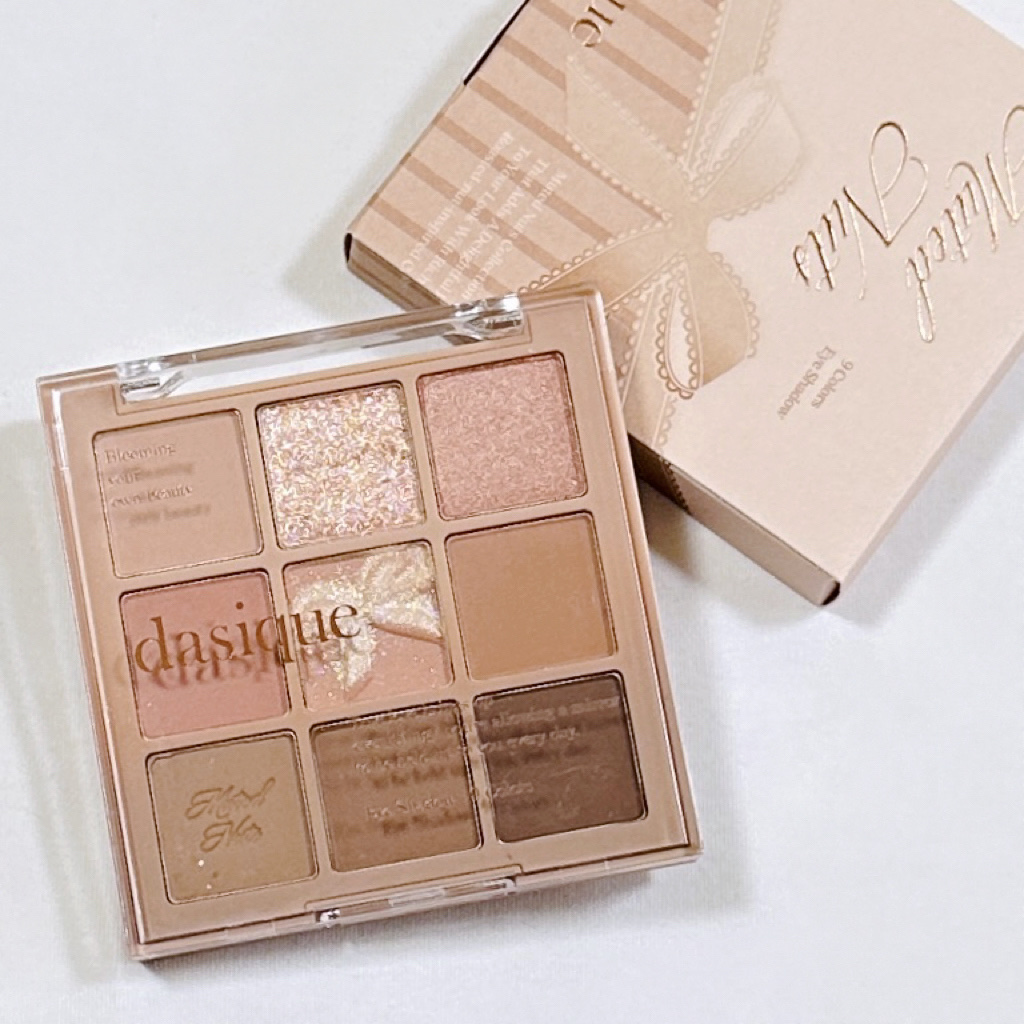 シャドウパレット/dasique/アイシャドウパレットを使ったクチコミ（1枚目）