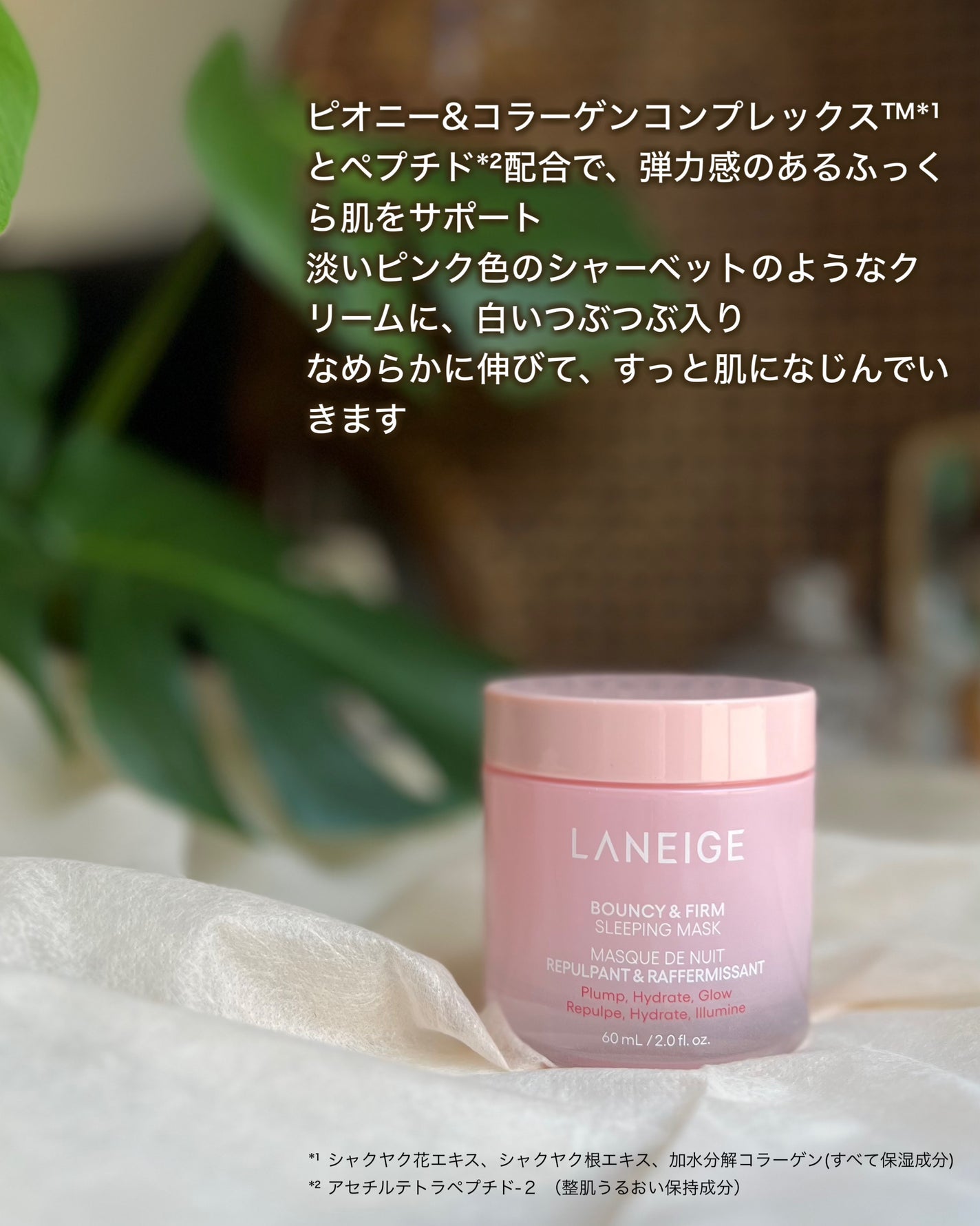 バウンシースリーピングマスク/LANEIGE/フェイスクリームを使ったクチコミ(6枚目)