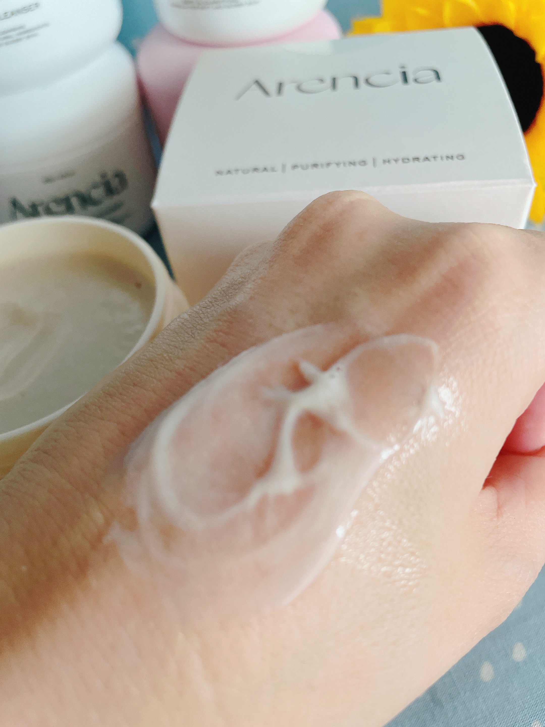 アレンシア ライスグローもちソープのクチコミ「アレンシアさんのもちソープ、気づいたら6種類に増えていました🤭

ライスは他のもちソープとテク.....」（2枚目）