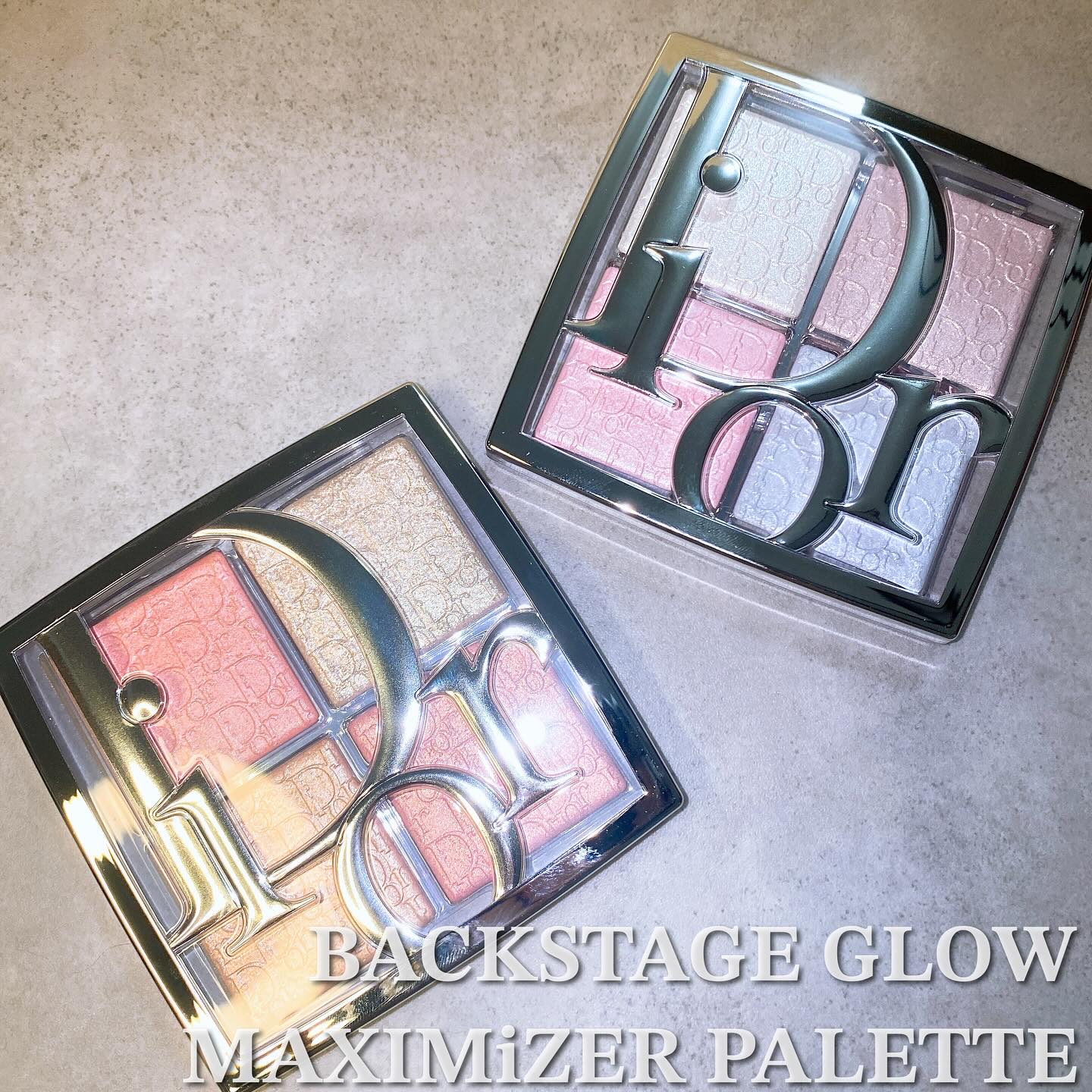 バックステージ グロウ マキシマイザー パレット/Dior/ハイライトを使ったクチコミ（1枚目）