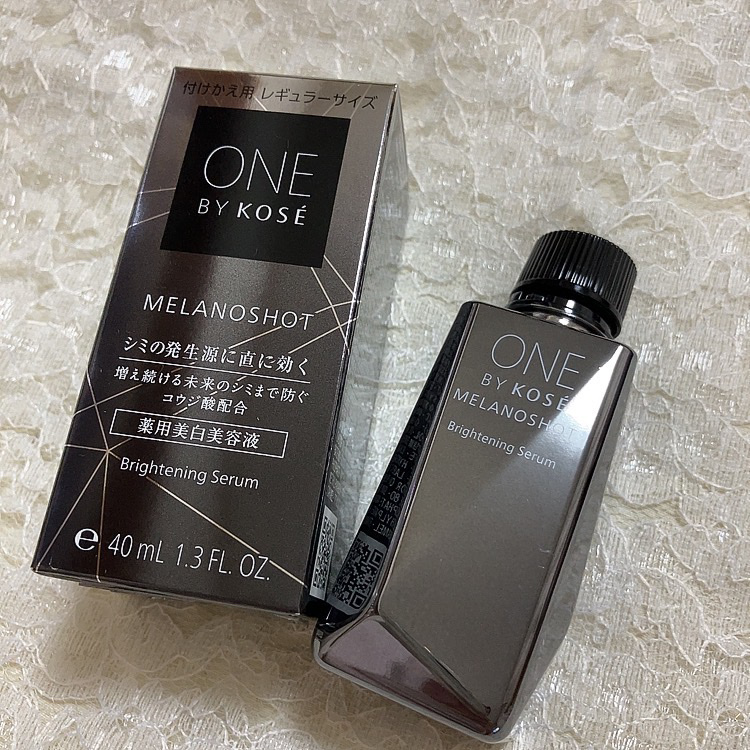 メラノショット W/ONE BY KOSE/美容液を使ったクチコミ（1枚目）