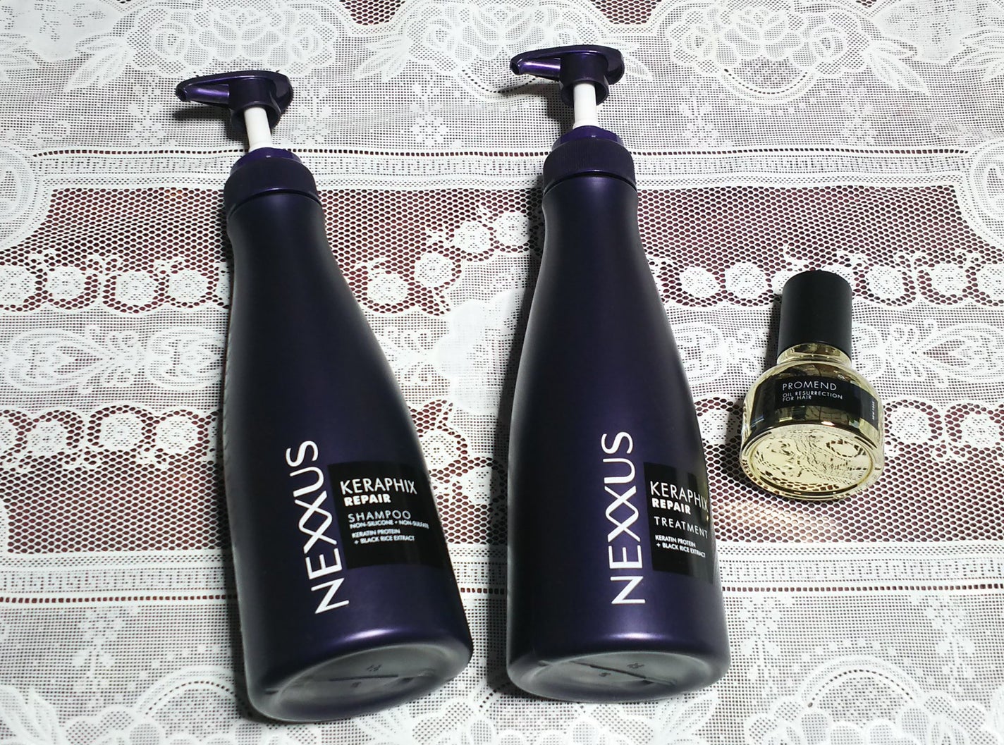 ケラフィックスリペア シャンプー・トリートメント/NEXXUS(ネクサス)/市販シャンプーを使ったクチコミ(1枚目)