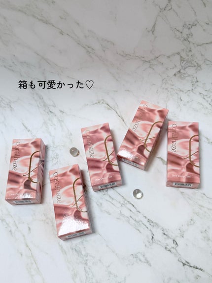 デュー ドロップ ティント/Coralhaze/リップティントを使ったクチコミ(5枚目)