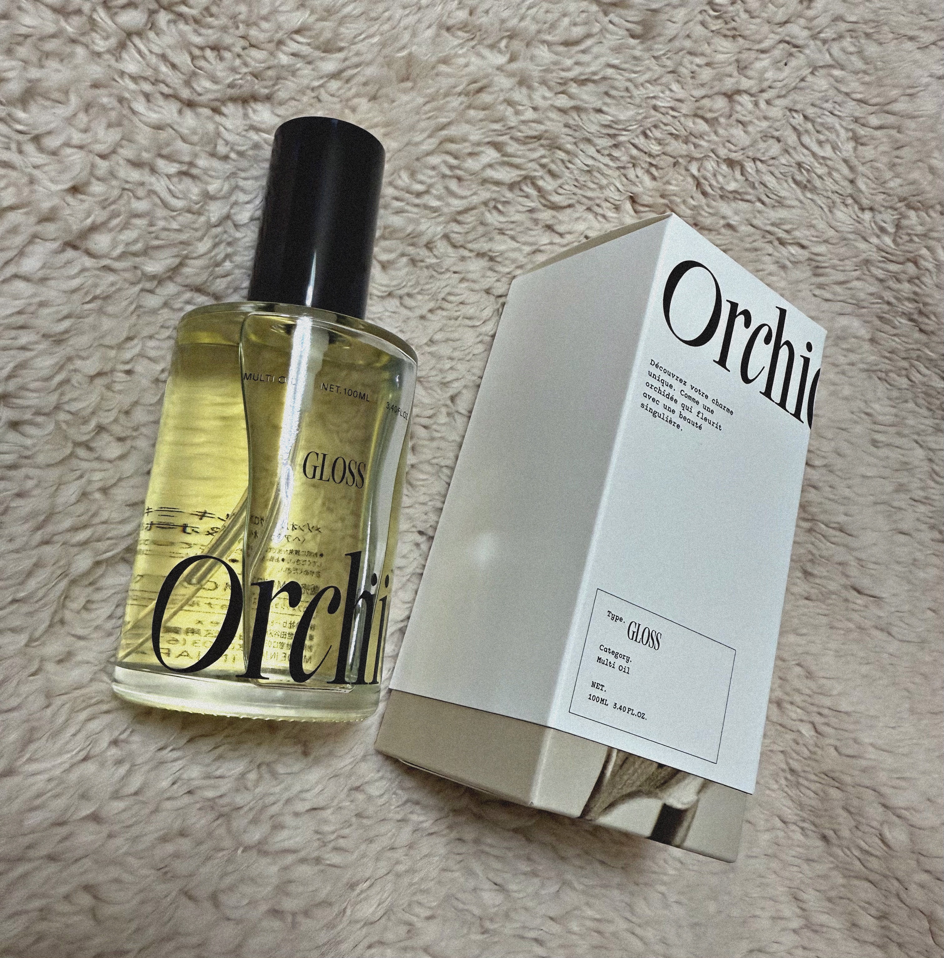 メゾンオルキデ グロスオイル/Maison Orchidée/ヘアオイルを使ったクチコミ（1枚目）