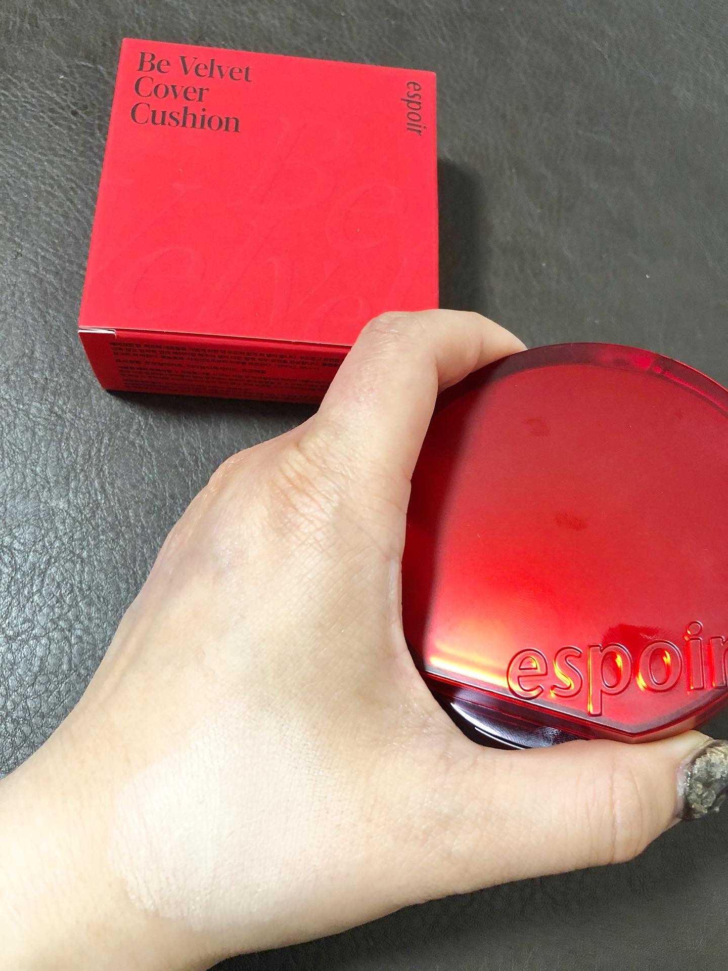 ビーベルベットカバークッション/espoir/クッションファンデーションを使ったクチコミ（3枚目）