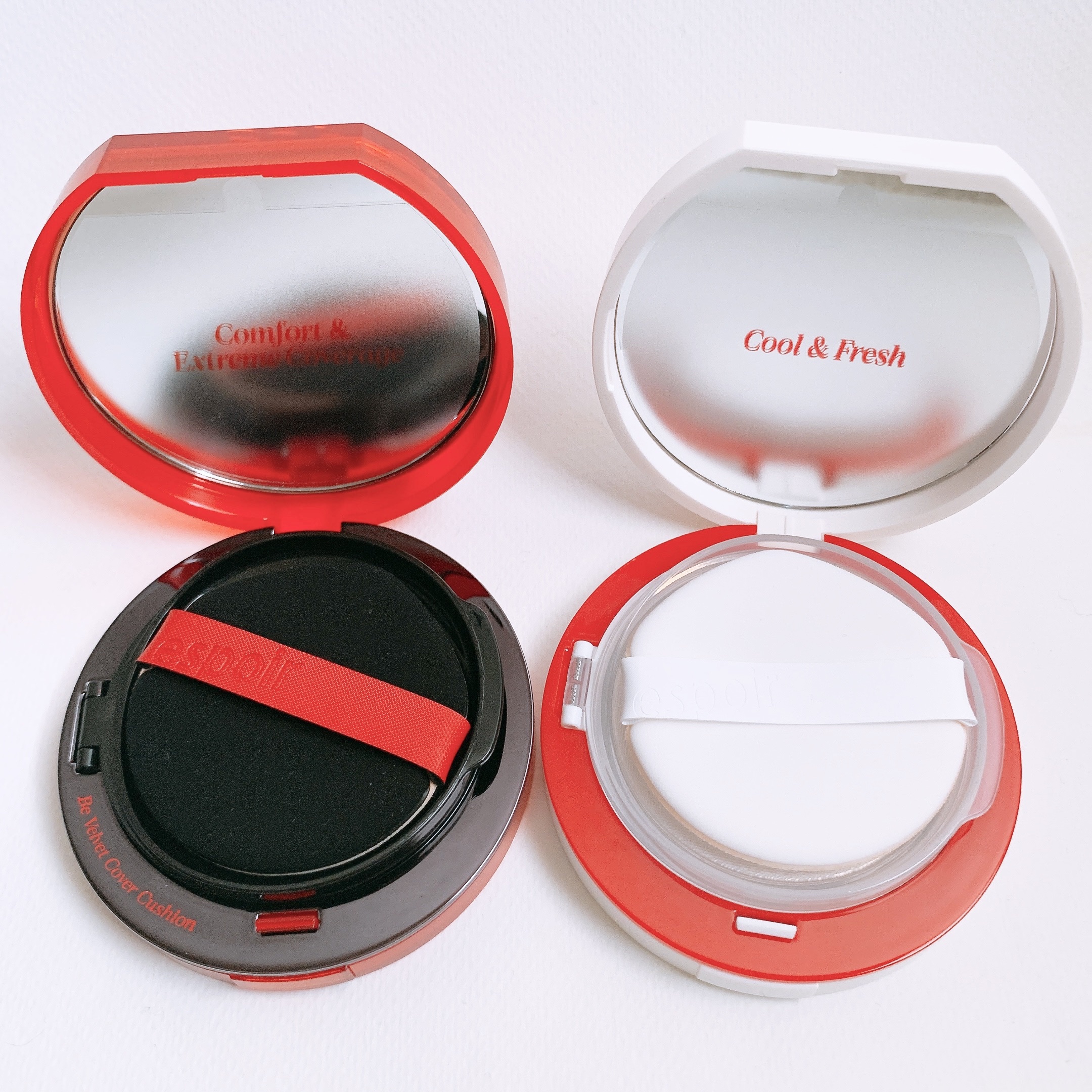 ビーベルベットカバークッション/espoir/クッションファンデーションを使ったクチコミ（2枚目）