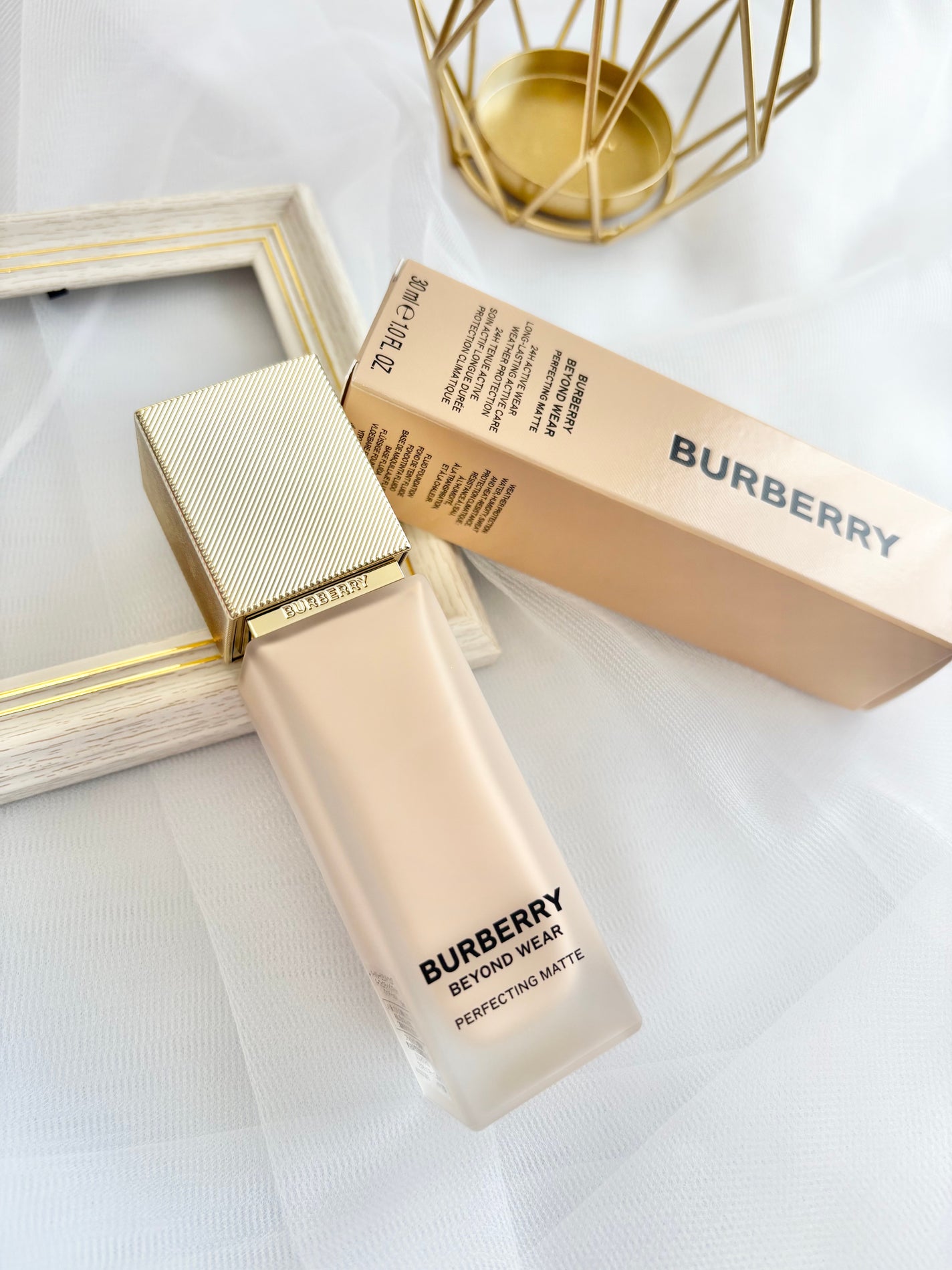 ããŒããªãŒ ããšã³ã ãŠã§ã¢ ããŒãã§ã¯ãã£ã³ã° ããã/Burberry Beauty/ãªããããã¡ã³ããŒã·ã§ã³ã䜿ã£ãã¯ãã³ãïŒ1æç®ïŒ