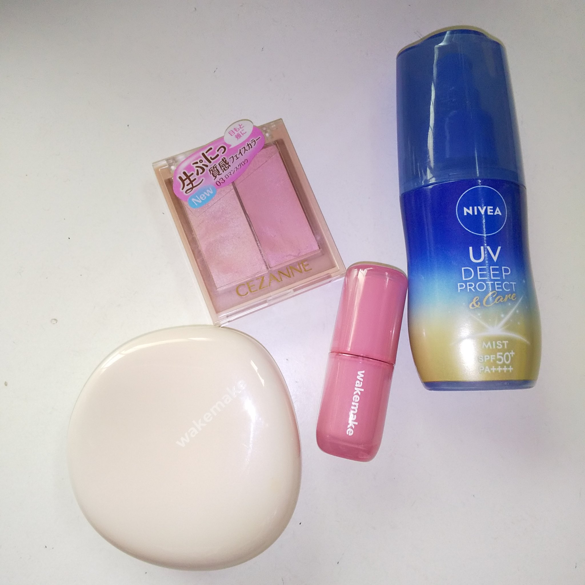 フェイスグロウカラー/CEZANNE/クリームハイライトを使ったクチコミ（2枚目）