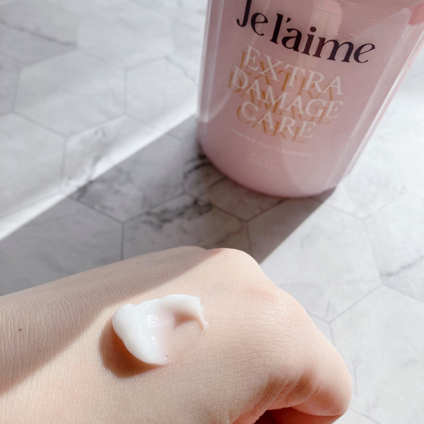 ジュレーム レイヤード シャンプー/ヘアトリートメント (エクストラダメージケア)/Je l'aime/市販シャンプーを使ったクチコミ(3枚目)