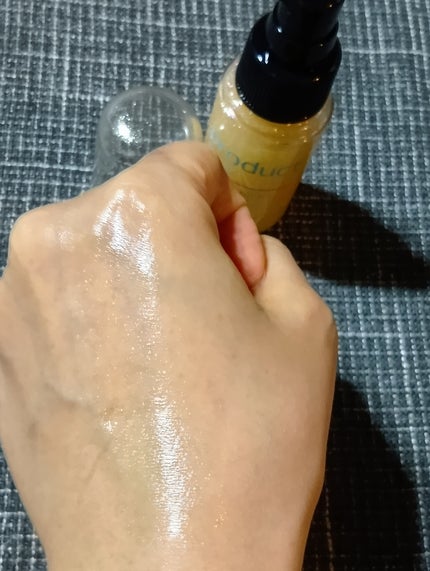 ザ・プロダクト プリズムミラーオイル <ヘアオイル・スキンオイル>/ザ・プロダクト/ヘアオイルを使ったクチコミ(4枚目)