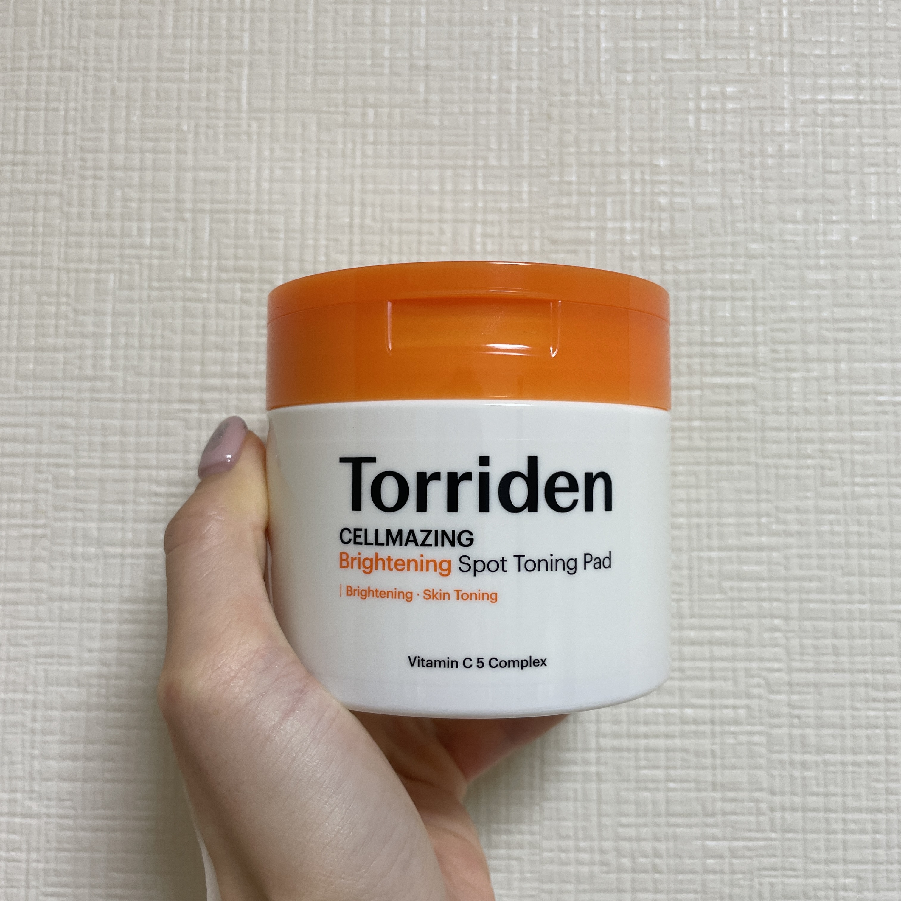 セルメイジング ビタC ブライトニングパッド/Torriden/トナーパッドを使ったクチコミ（1枚目）