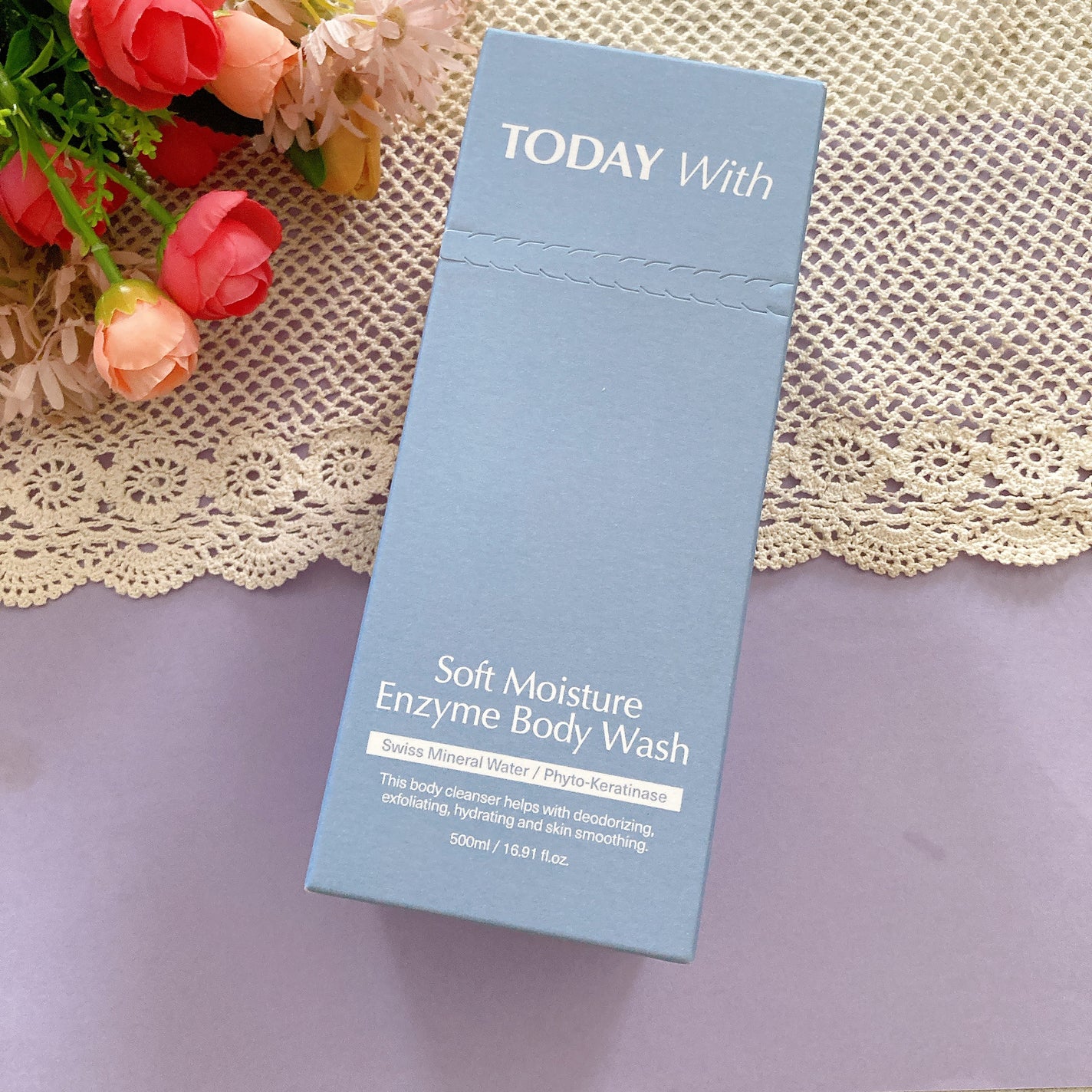 ソフトモイスチャー酵素ボディウォッシュ/TODAY With/ボディソープを使ったクチコミ(5枚目)