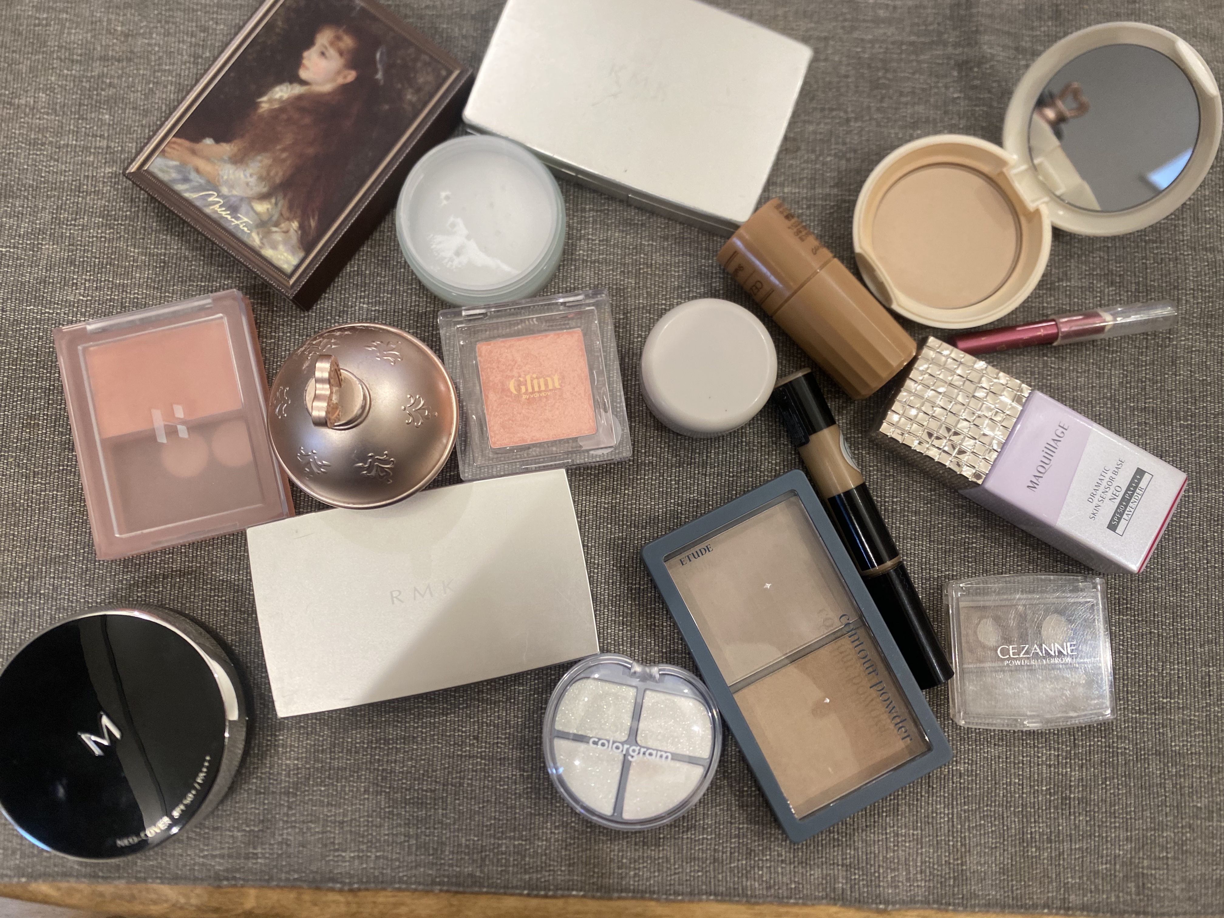 ハイライター Rose Peach/Glint/パウダーハイライトを使ったクチコミ（1枚目）