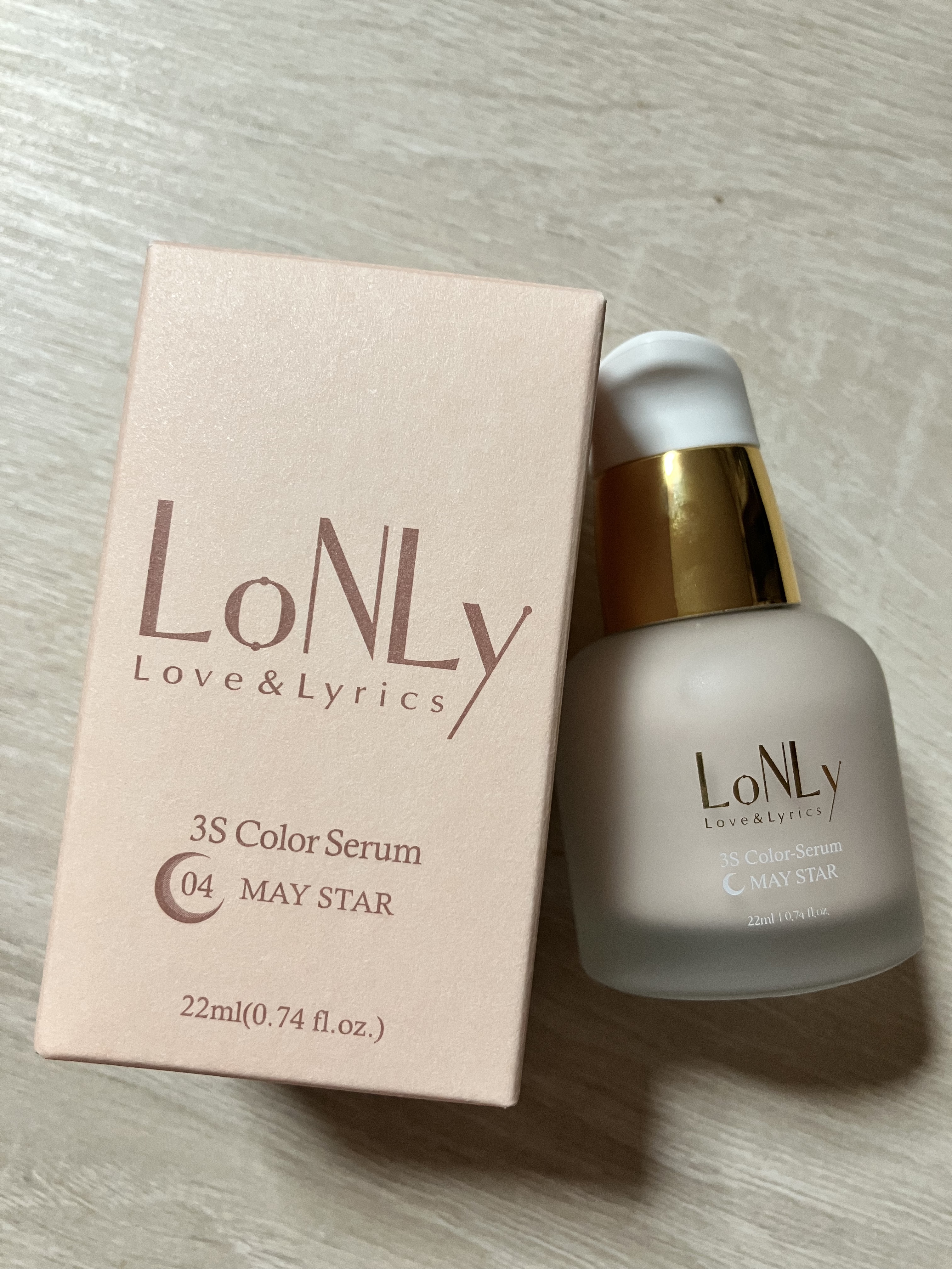 3S カラーセラム 04 May Star/LoNLy /リキッドチークを使ったクチコミ（1枚目）