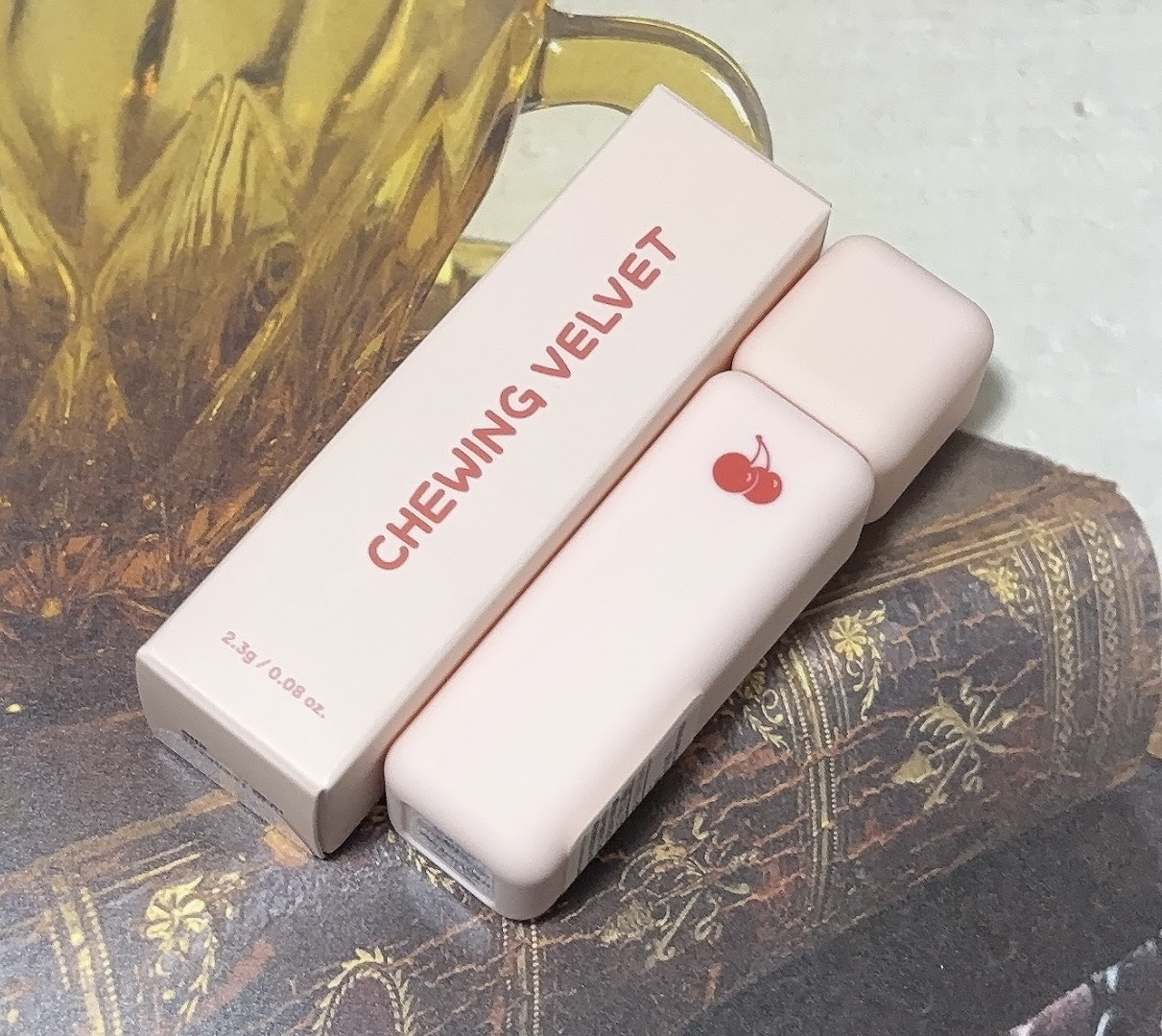 チューインガムベルベットティント/KIRSH(キルシー)/リップティントを使ったクチコミ（2枚目）