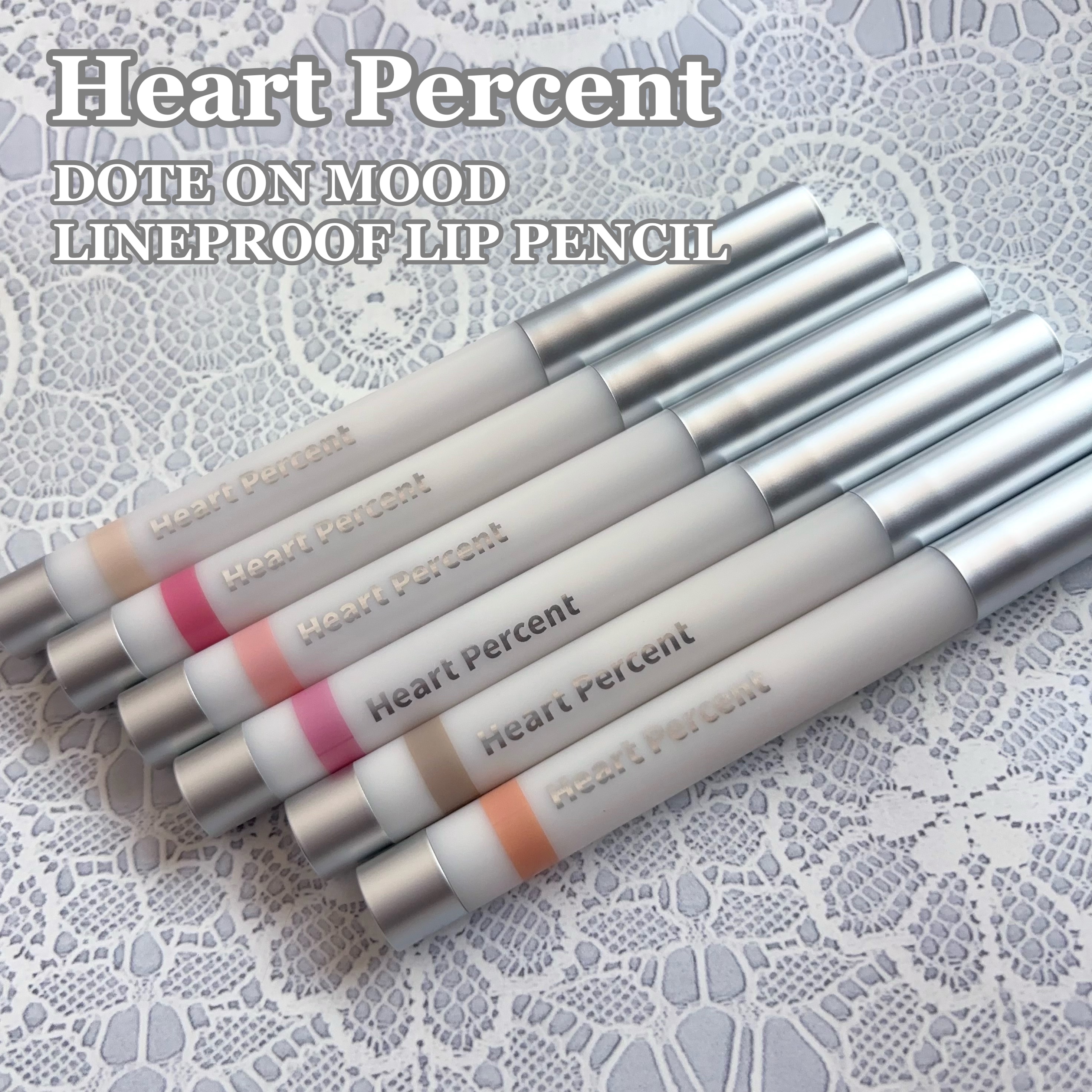 ライン プルーフ リップペンシル/Heart Percent/リップライナーを使ったクチコミ（1枚目）